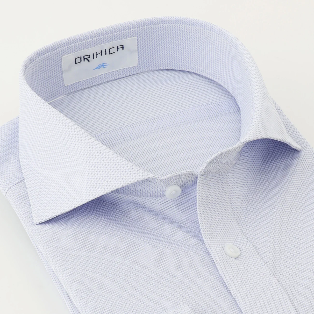 Super Non-Iron Stretch Cutaway Shirt - Blue - Image 3
