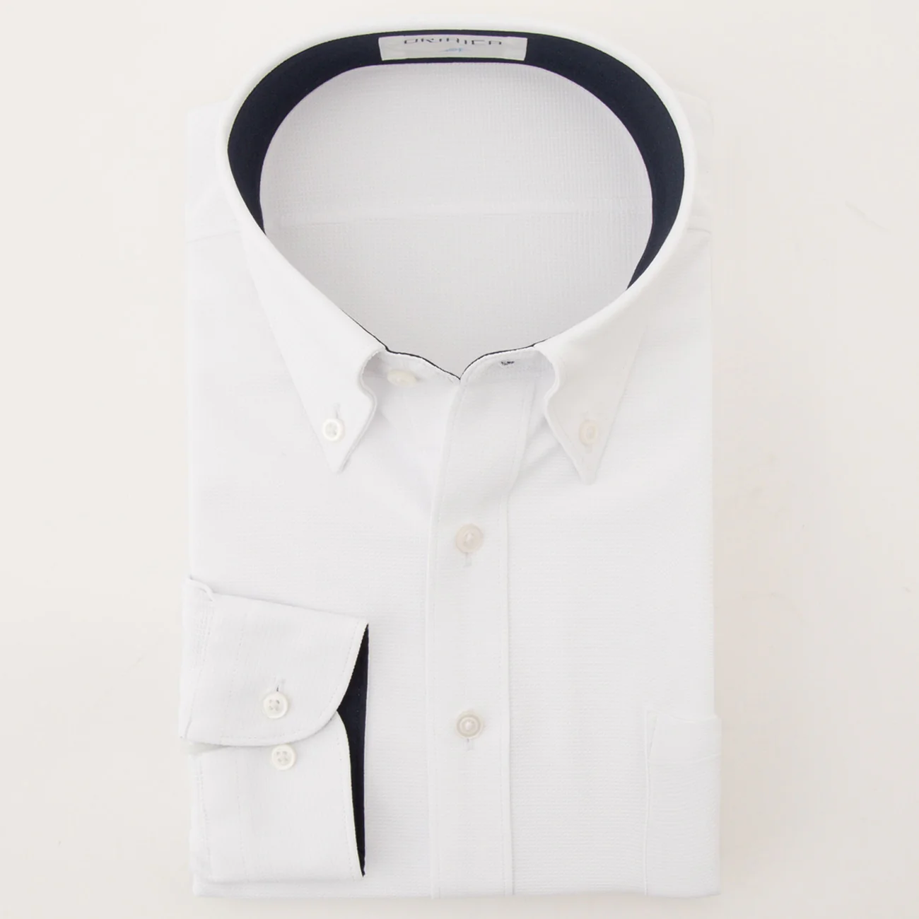 Super Non-Iron DRY×DRY Button-Down Shirt - White - Image 5