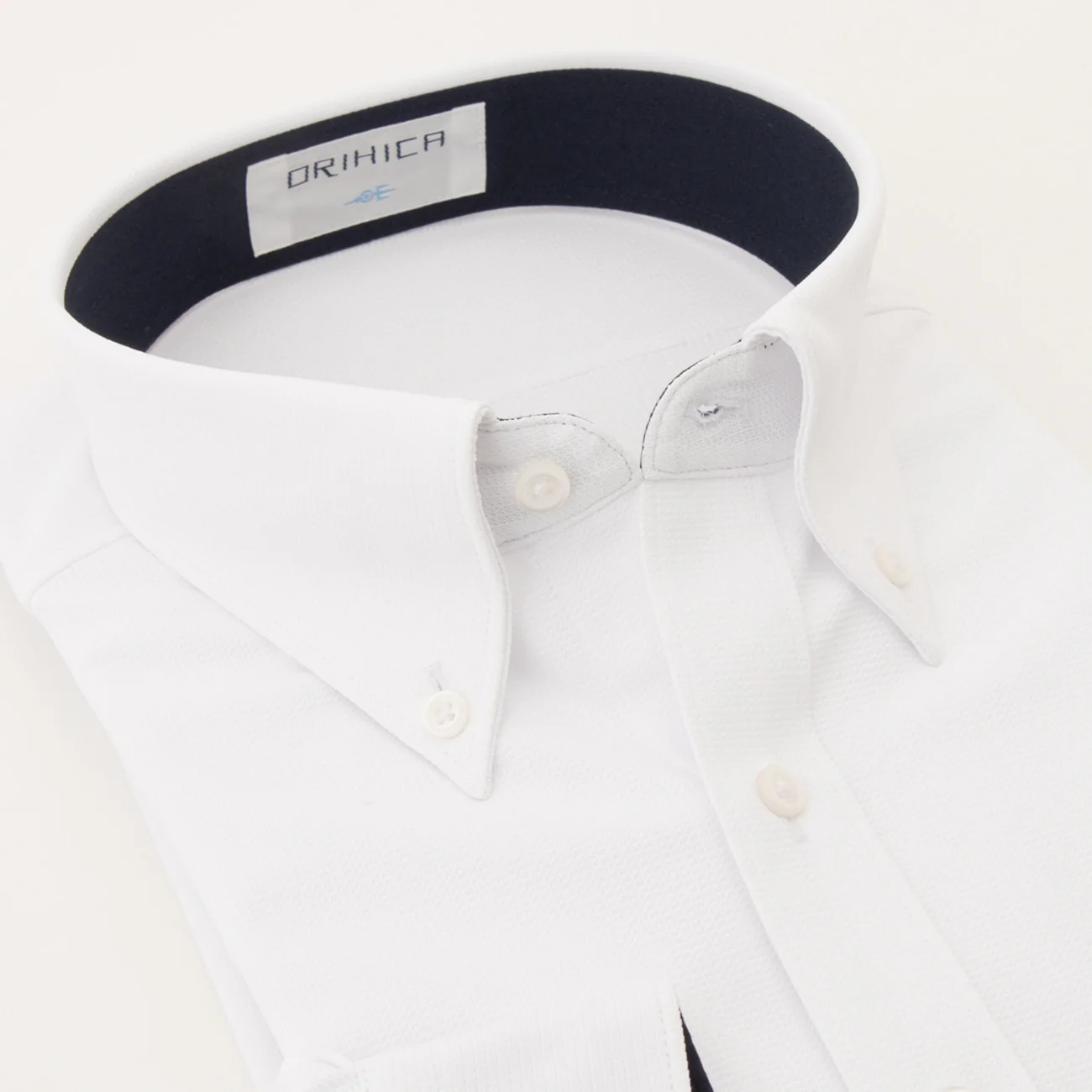 Super Non-Iron DRY×DRY Button-Down Shirt - White - Image 6