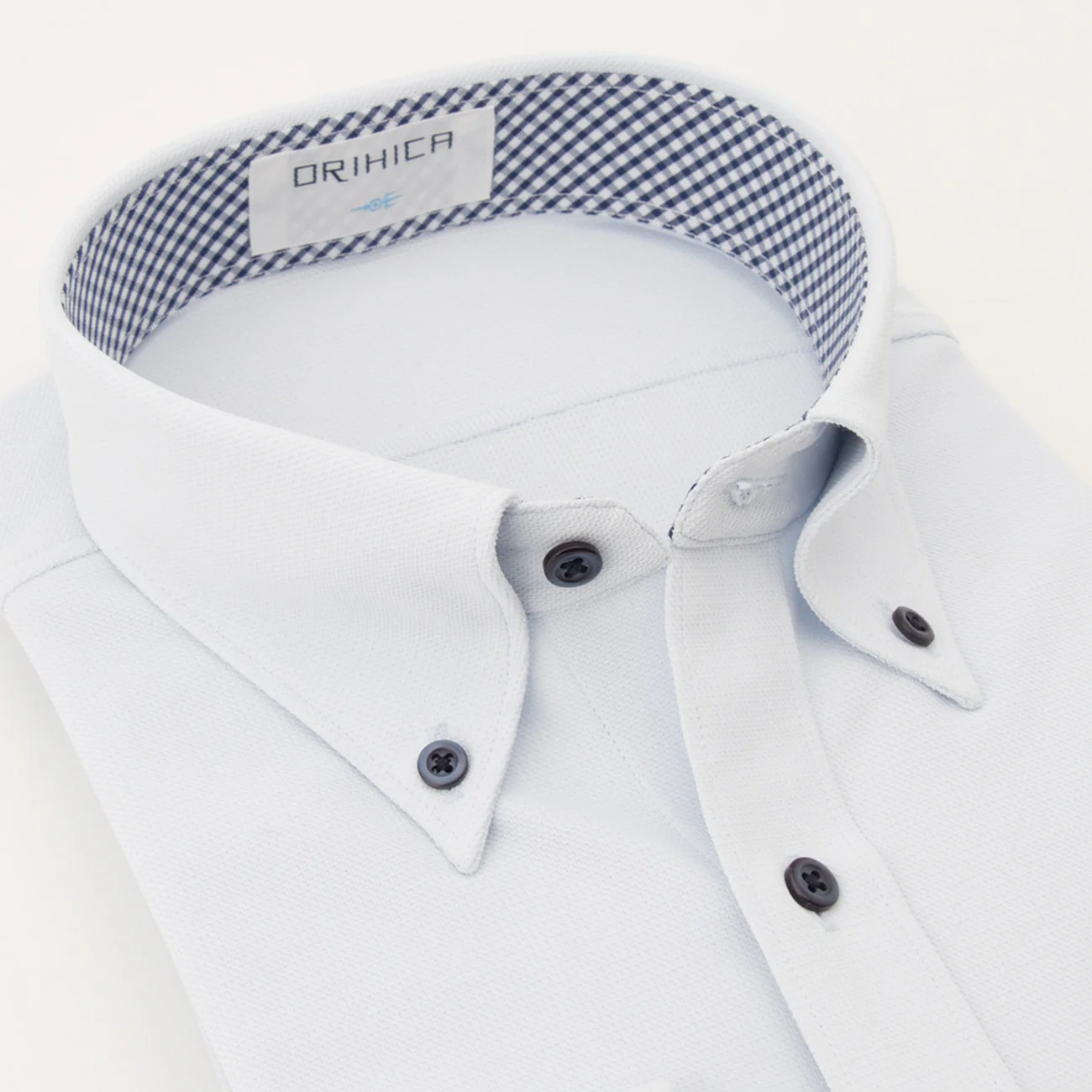 Super Non-Iron DRY×DRY Button-Down Shirt - Blue - Image 2