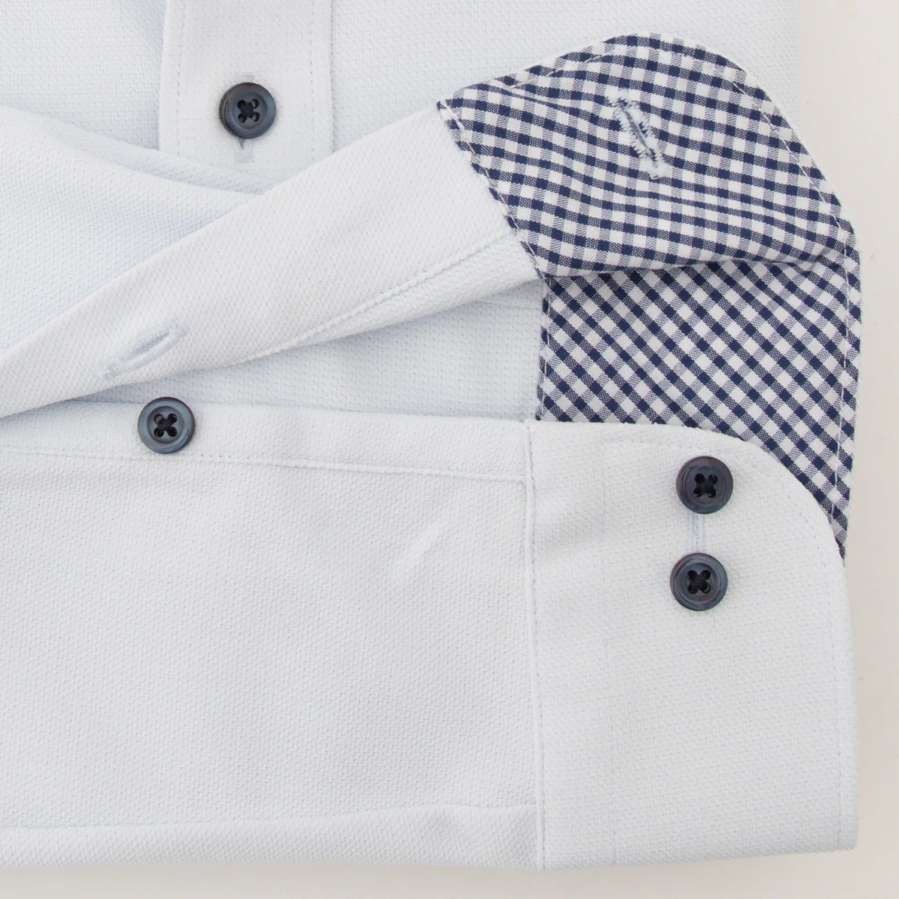 Super Non-Iron DRY×DRY Button-Down Shirt - Blue - Image 3