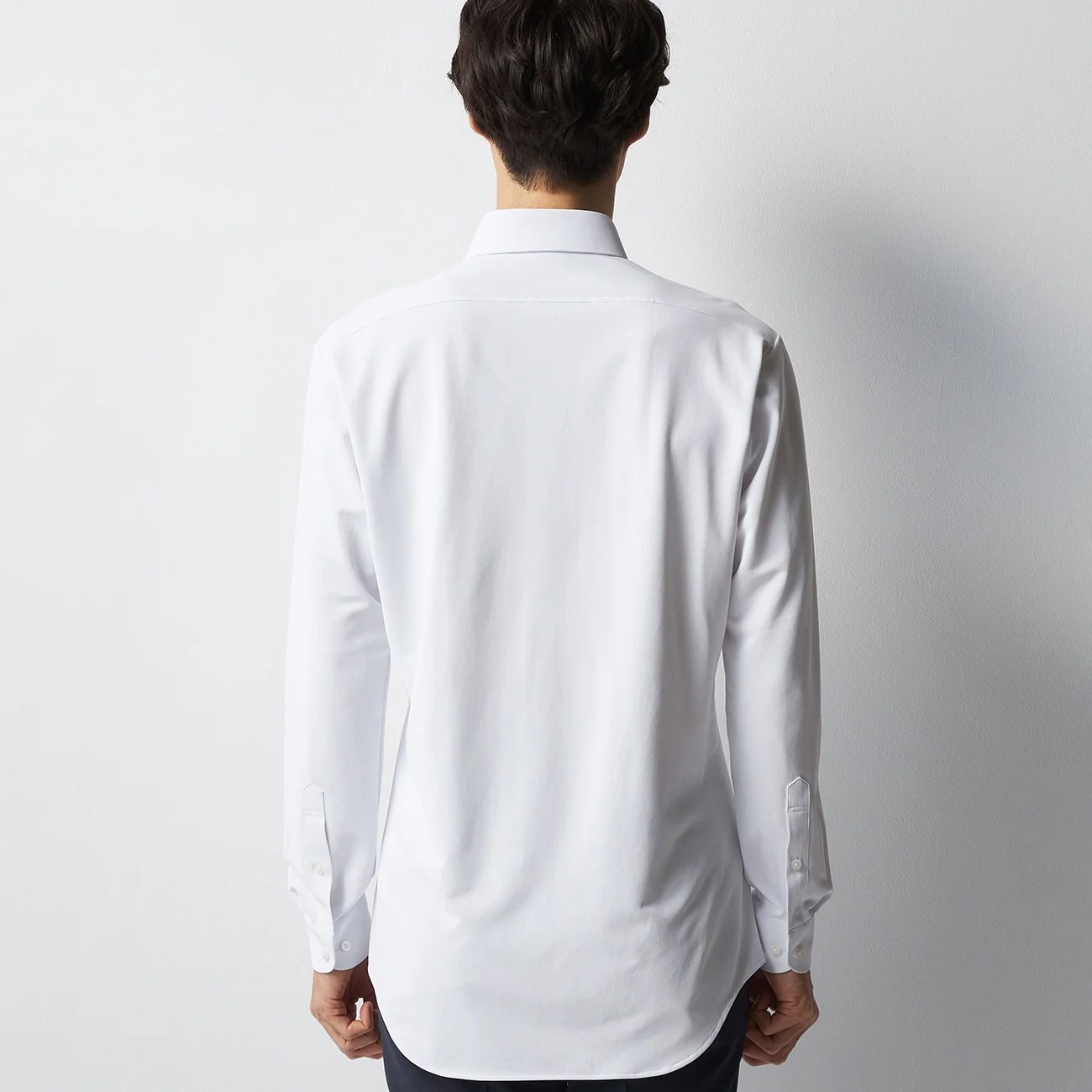 Super Non-Iron DRY×DRY Cutaway Shirt - White - Image 3