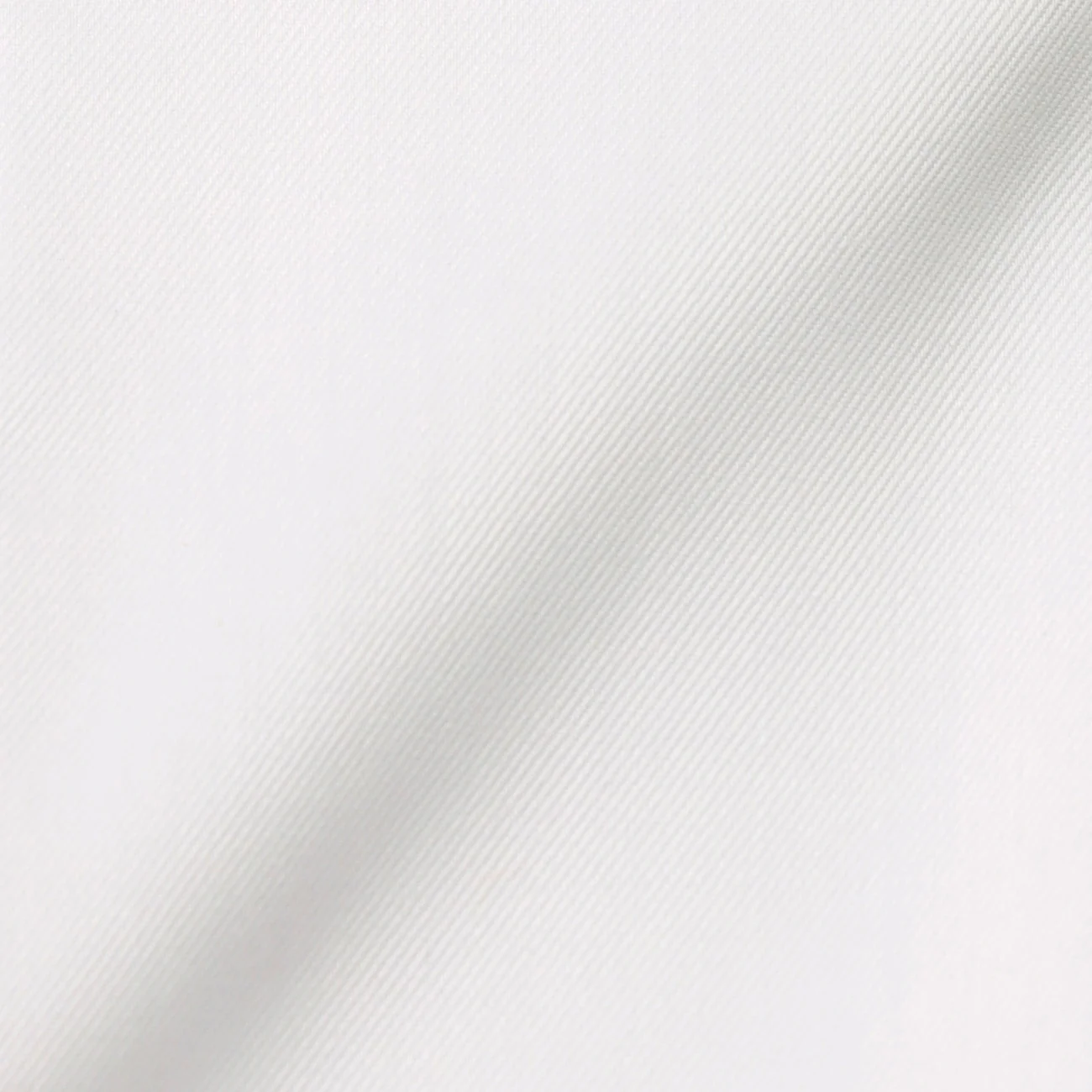 LUXE Line Cotton Spread Collar Shirt - White - Image 7