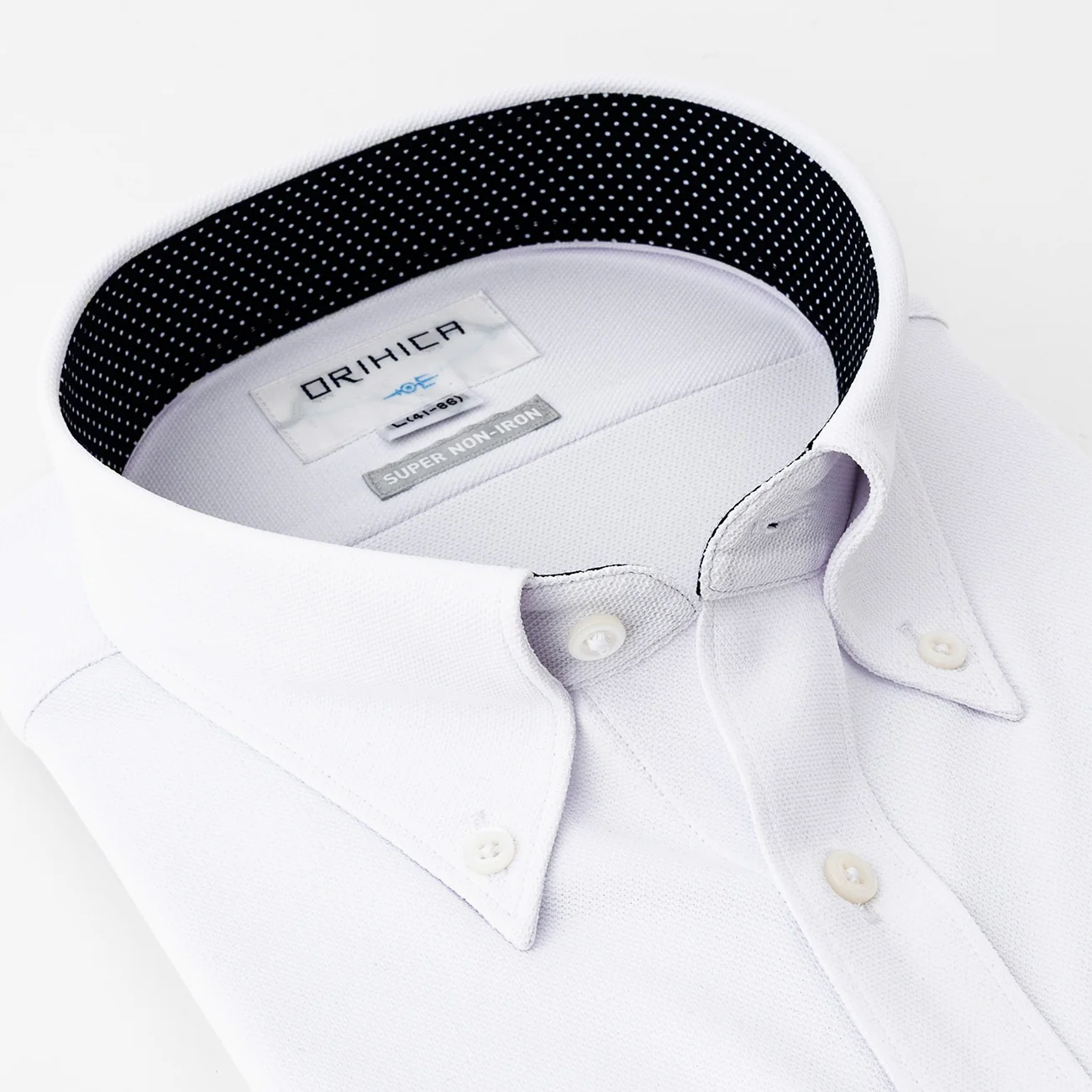 DRYDRY Super Non-Iron Button-Down Shirt - White - Image 6