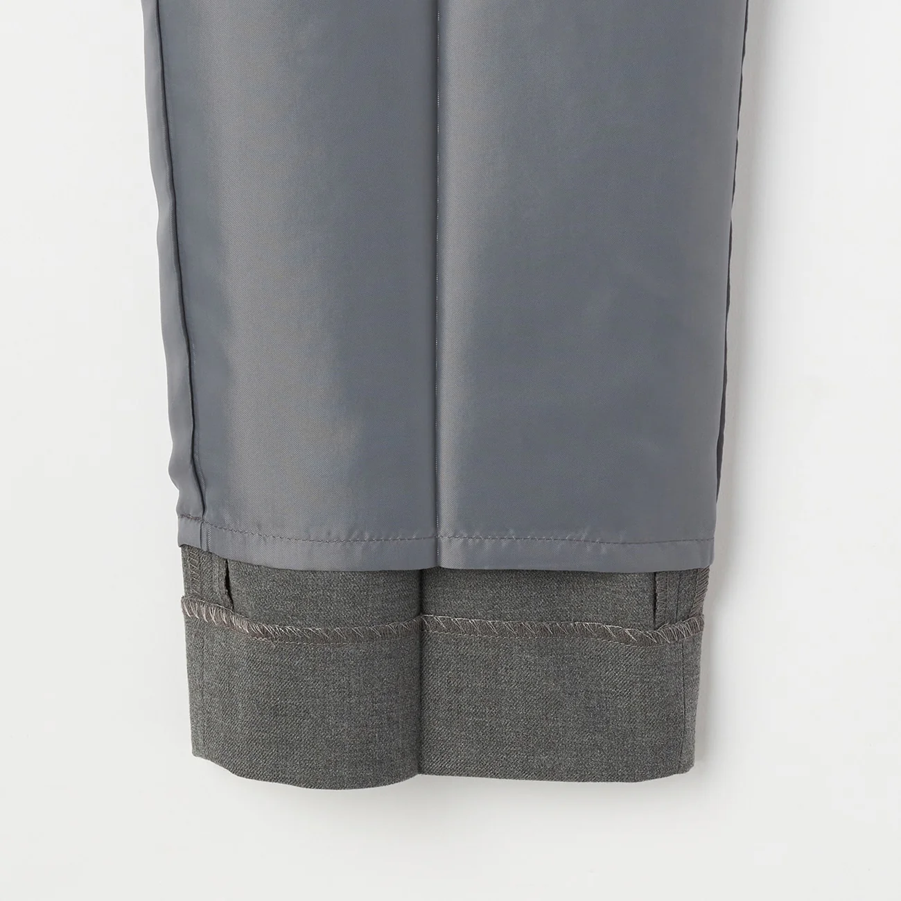 THE THIRD SUITS Cropped Pants - Medium Gray - Image 8