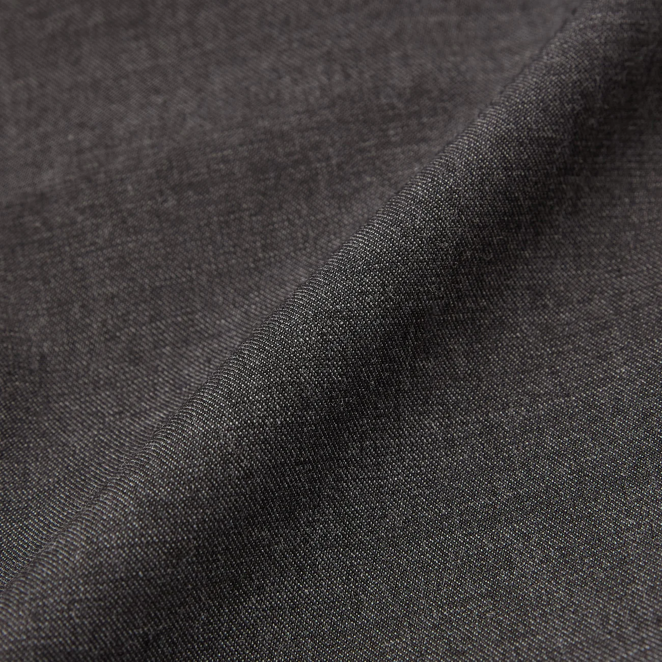 THE THIRD SUITS Chambray Wide Pants - Medium Gray - Image 10