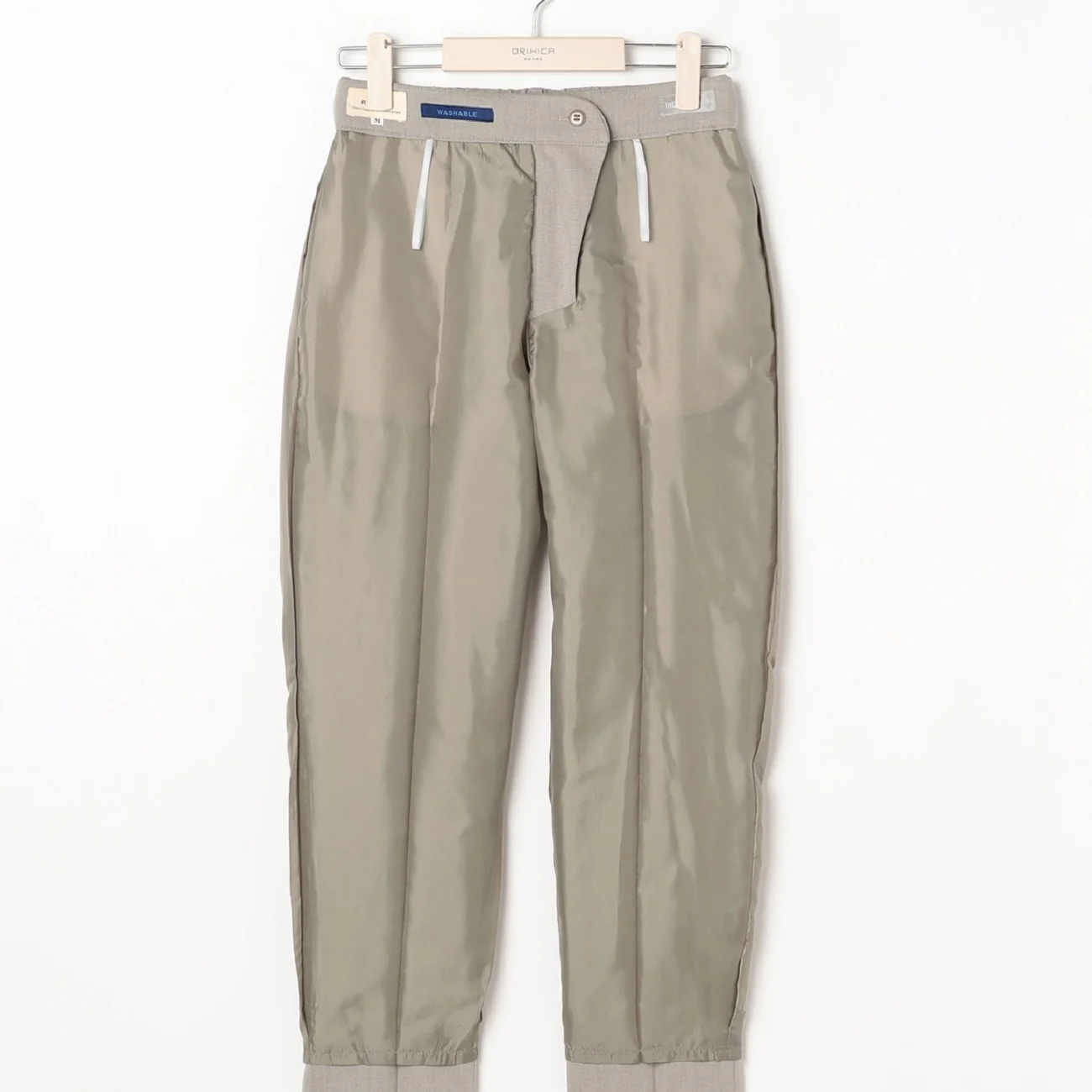 THE THIRD SUITS Cropped Pants - Beige - Image 4