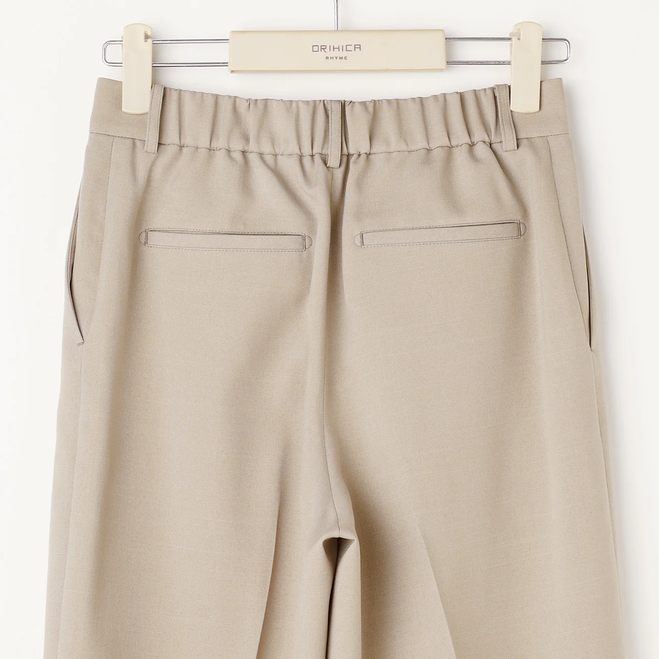 THE THIRD SUITS Wide Pants - Beige - Image 3