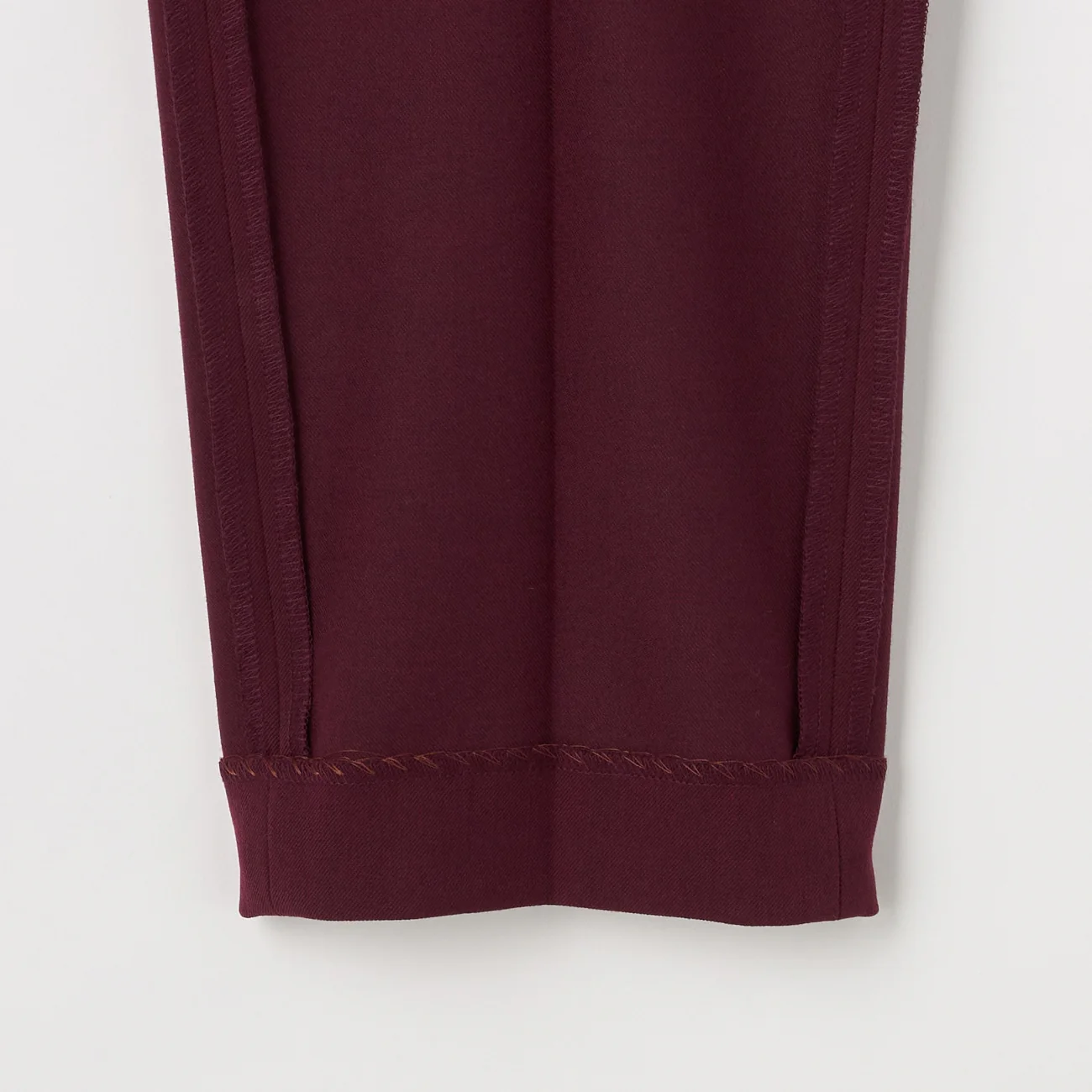 Flamingo Cropped Pants - Wine - Image 6