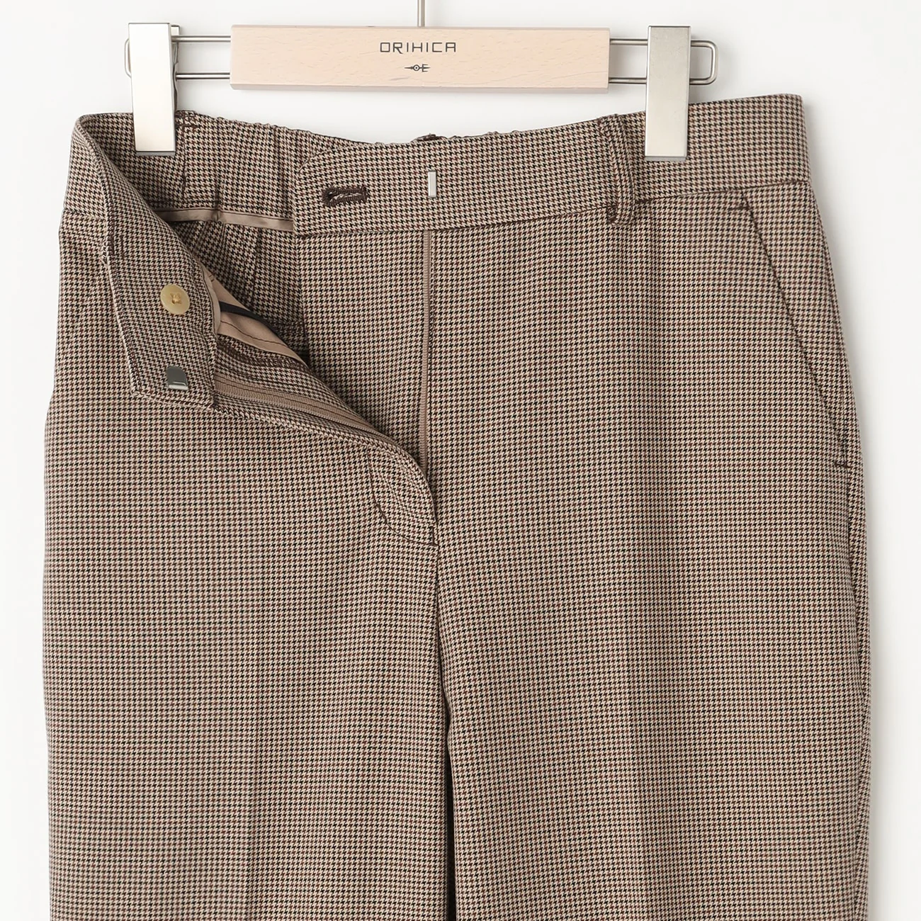 Flamingo Cropped Pants - Beige - Image 2