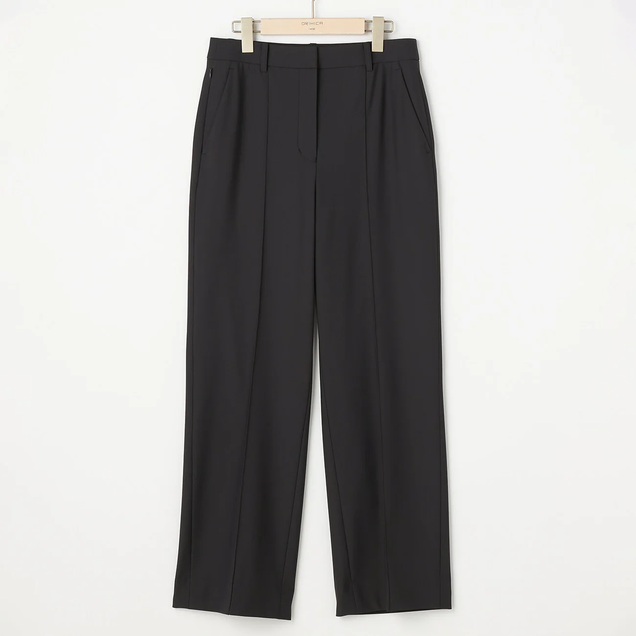 THE THIRD SUITS BIZSPO Wide Pants - Navy - Image 5