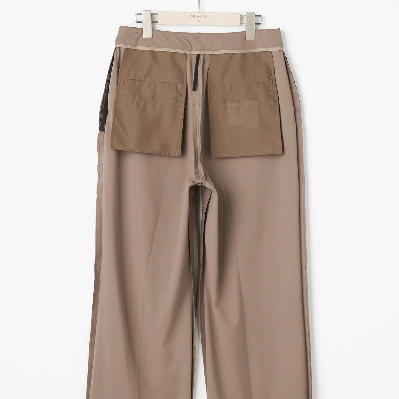THE THIRD SUITS BIZSPO Wide Pants - Beige - Image 10