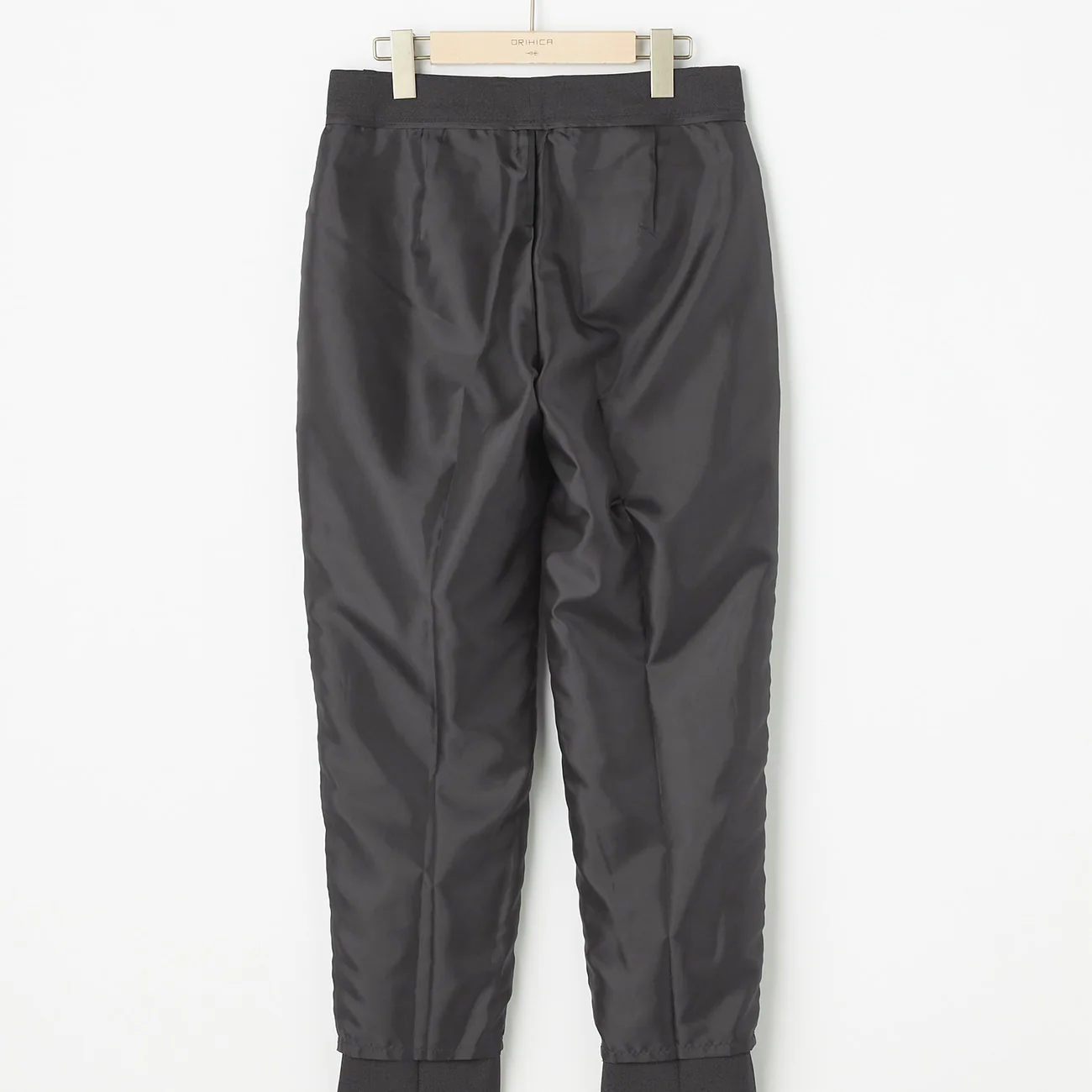 Washable Stretch Shark Skin Cropped Suit Pants - Medium Gray - Image 9