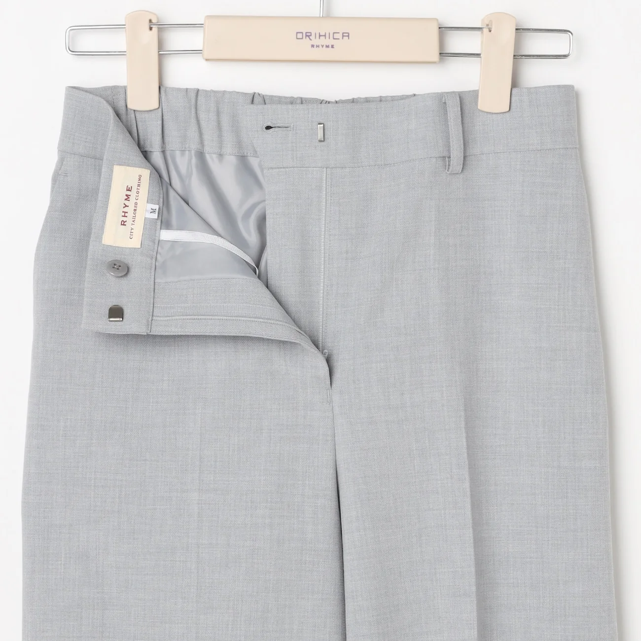 THE THIRD SUITS Wide Pants - Light Gray - Image 2