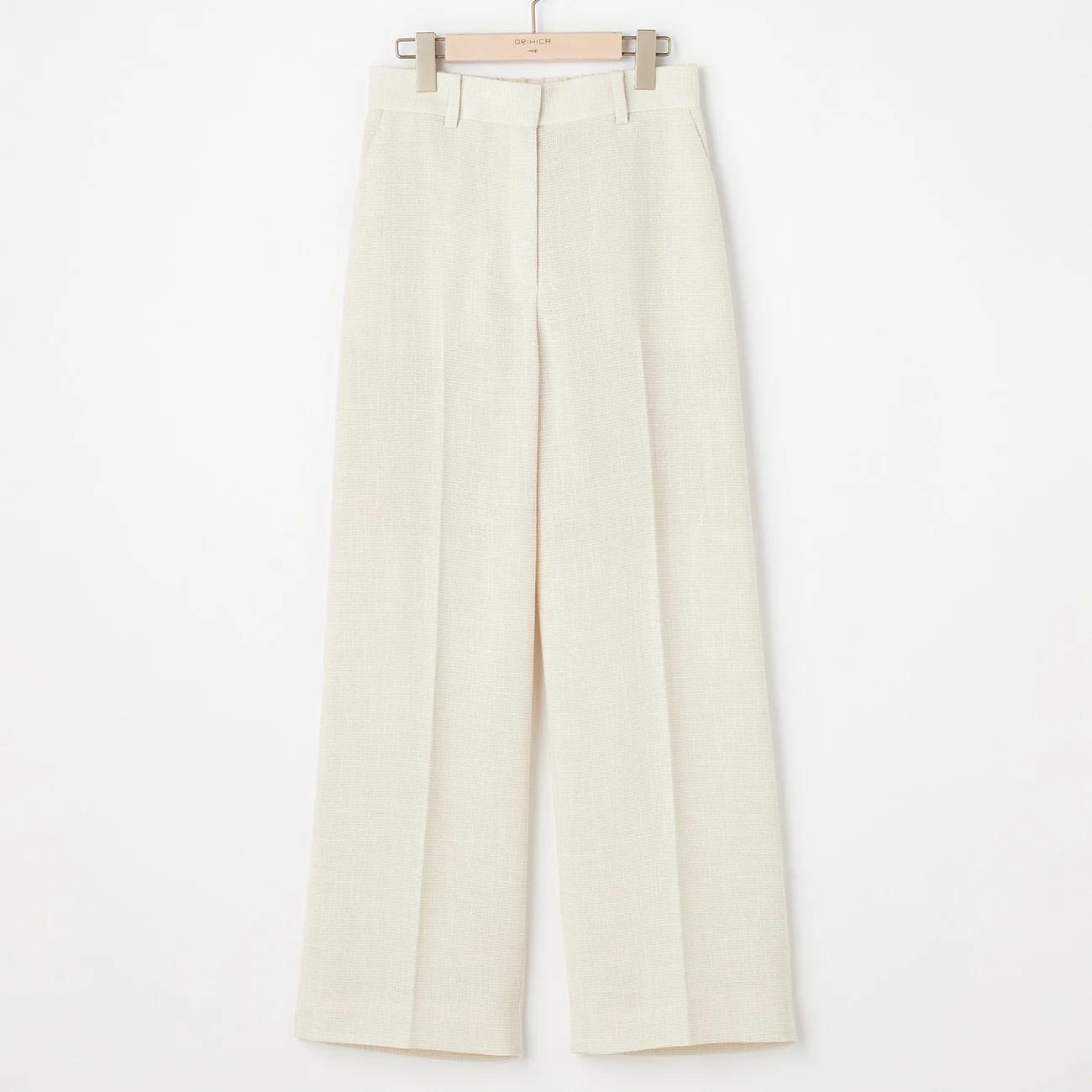 THE THIRD SUITS Leno Weave Wide Pants - Image 3