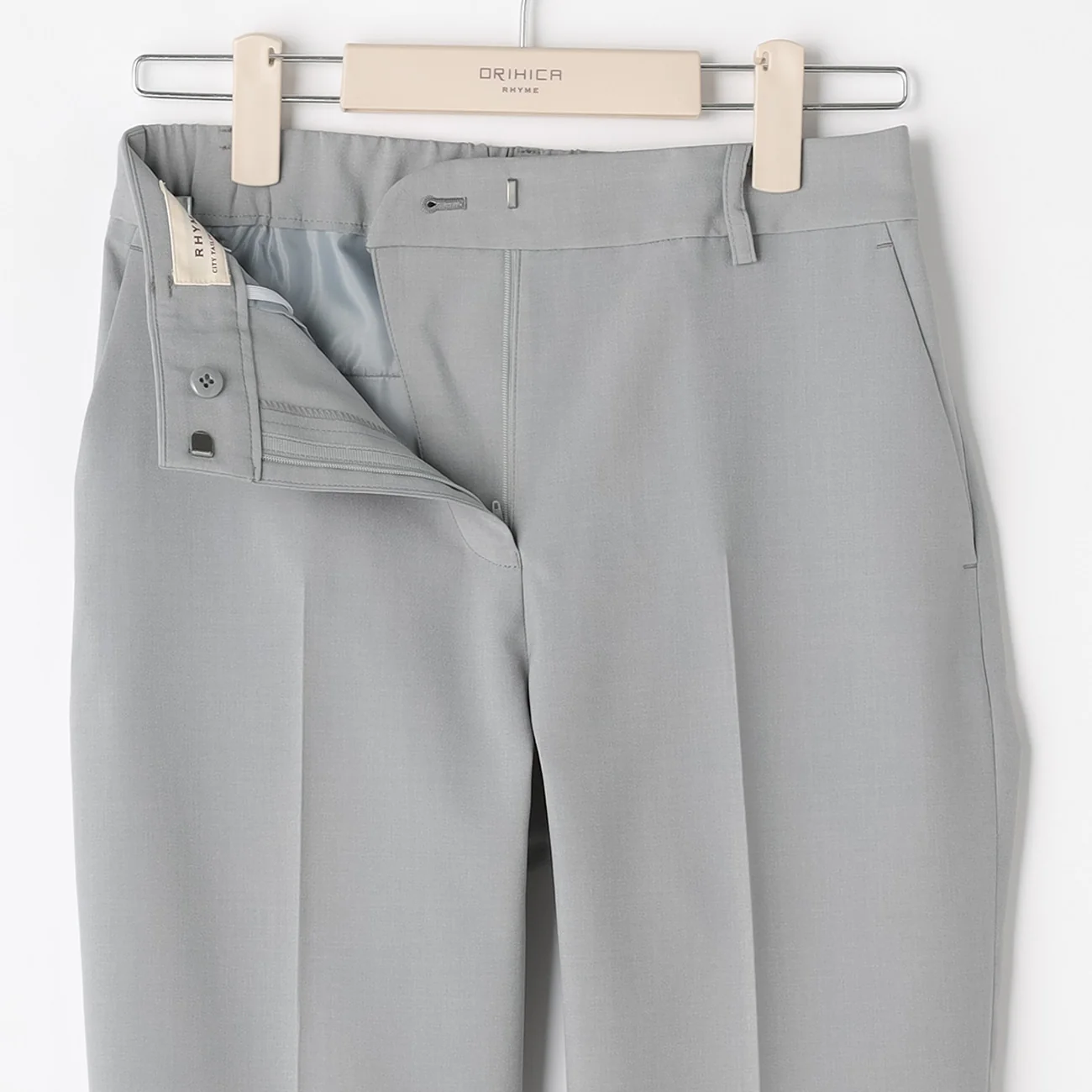 THE THIRD SUITS Cropped Pants - Light Gray - Image 2