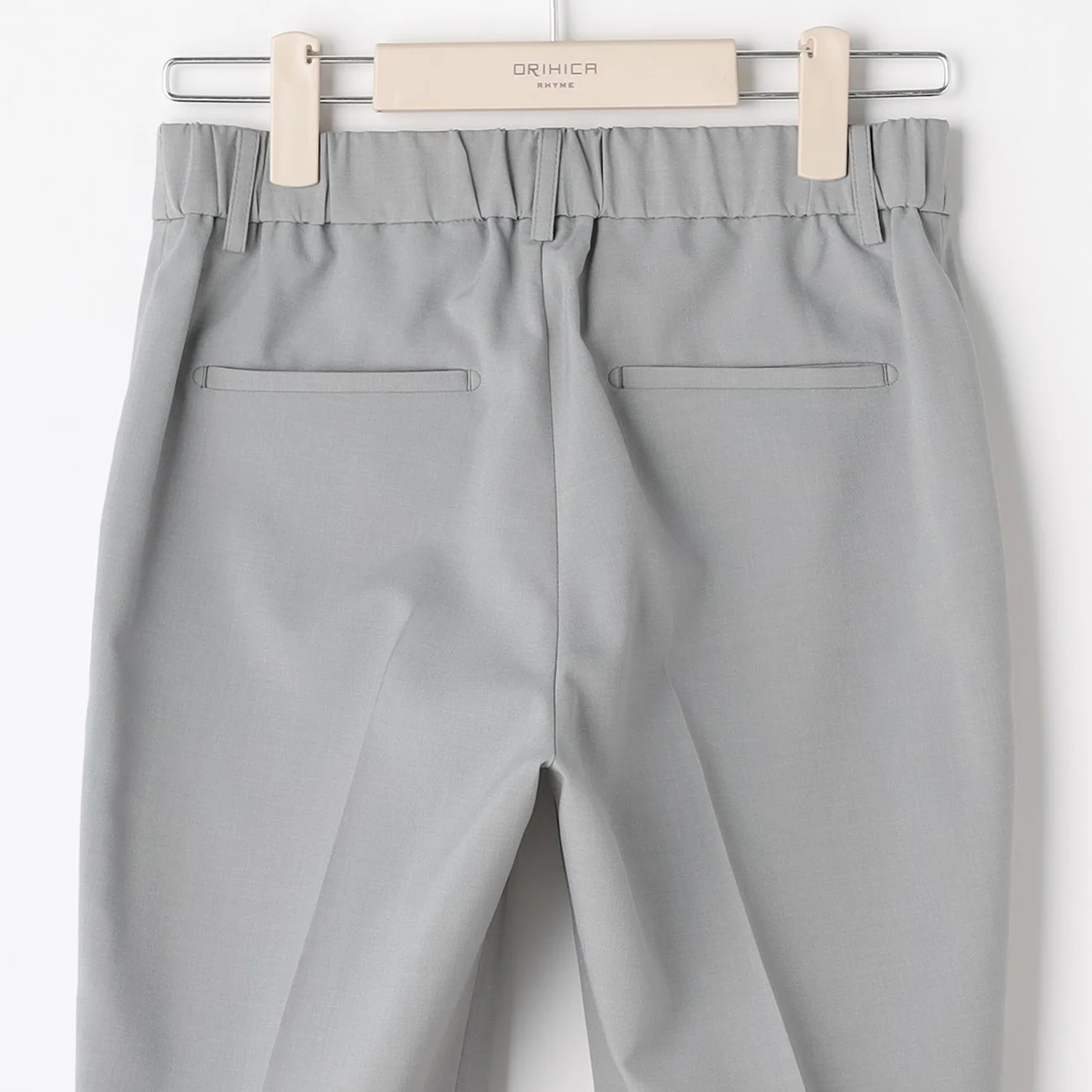 THE THIRD SUITS Cropped Pants - Light Gray - Image 3