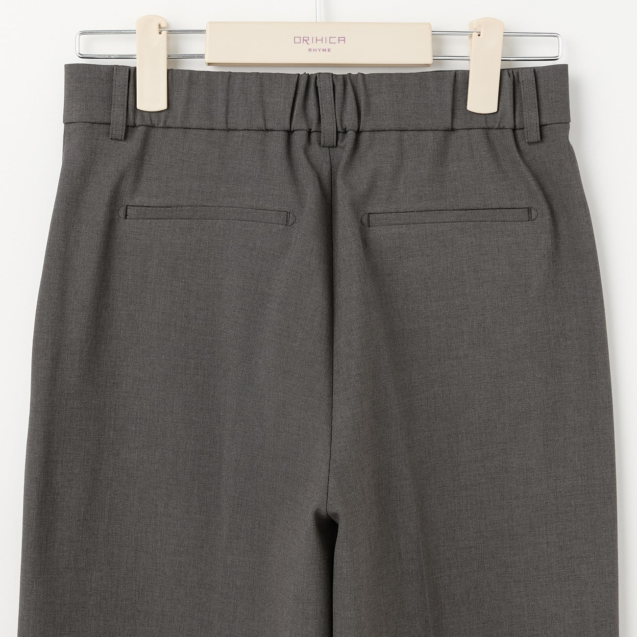 Flamingo Pleated Wide Pants - Medium Gray - Image 9