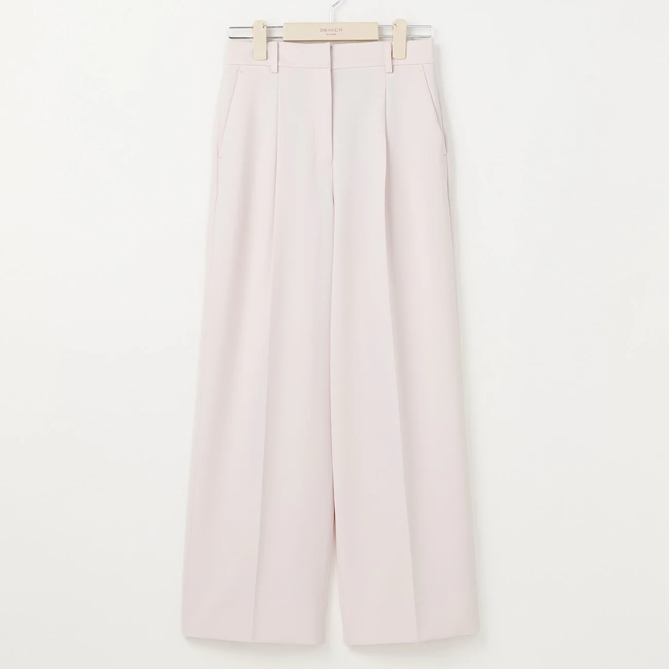 Flamingo Pleated Wide Pants - Pink - Image 7