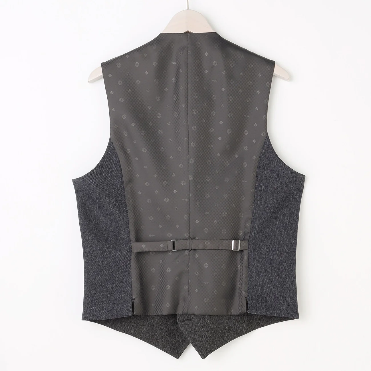 Reversible Denim-Like Vest - Navy - Image 9