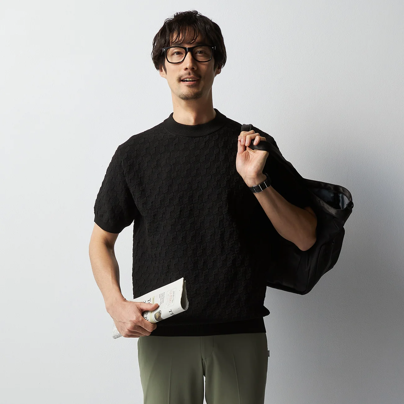 BIZSPO Jacquard Knit T-Shirt - Image 14