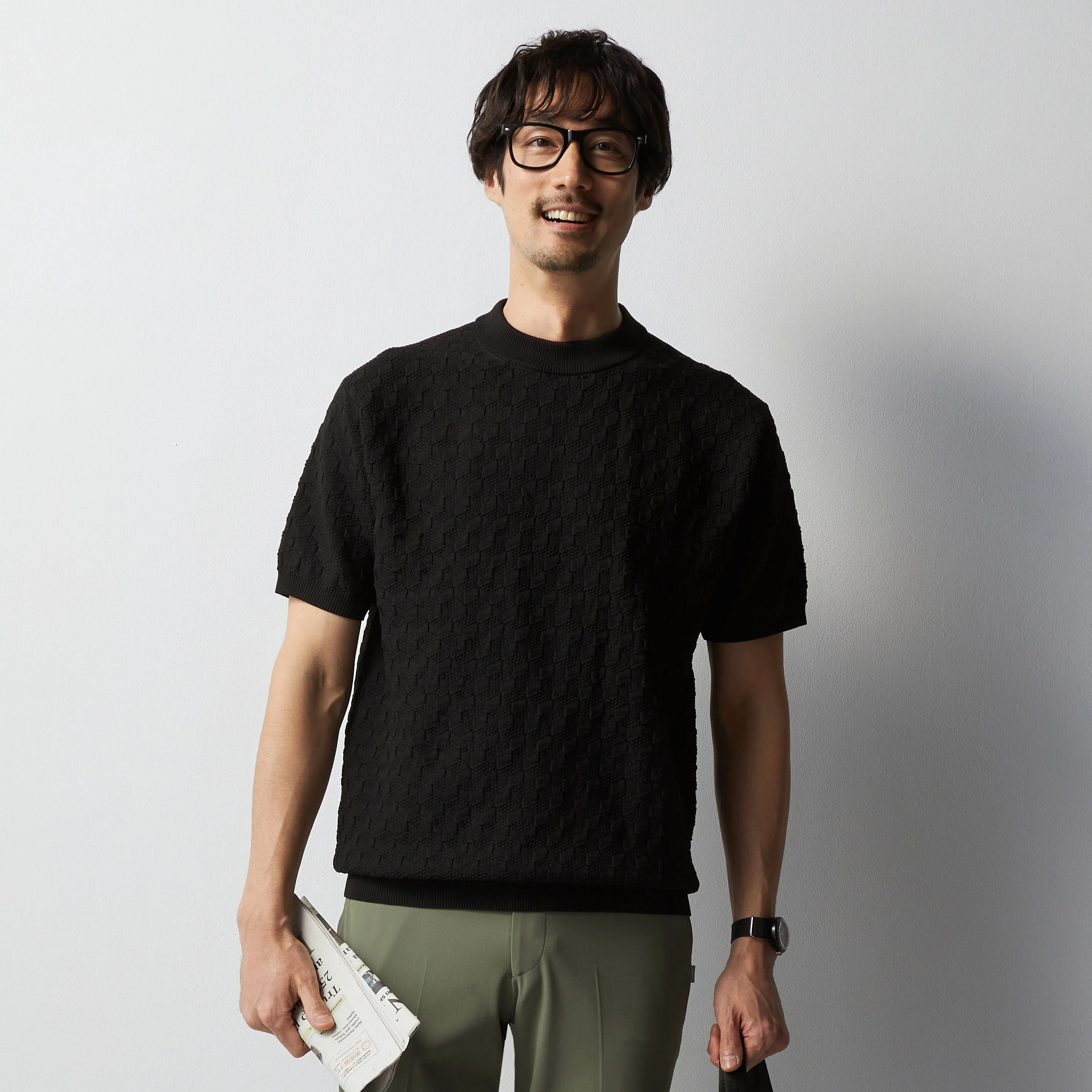 BIZSPO Jacquard Knit T-Shirt - Image 15