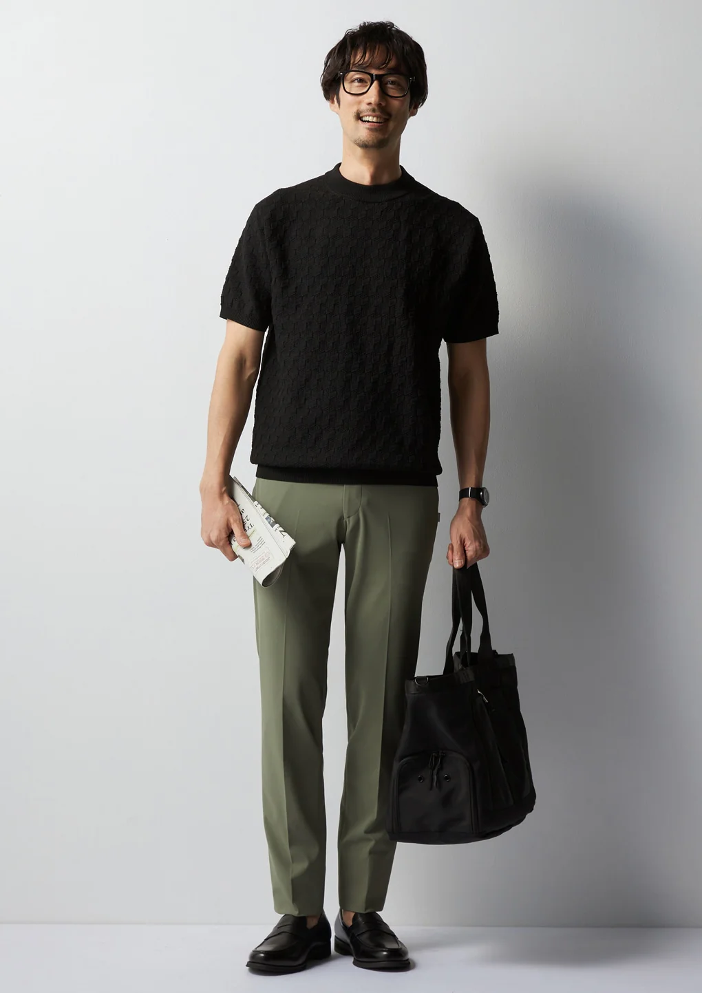 BIZSPO Jacquard Knit T-Shirt - Image 19