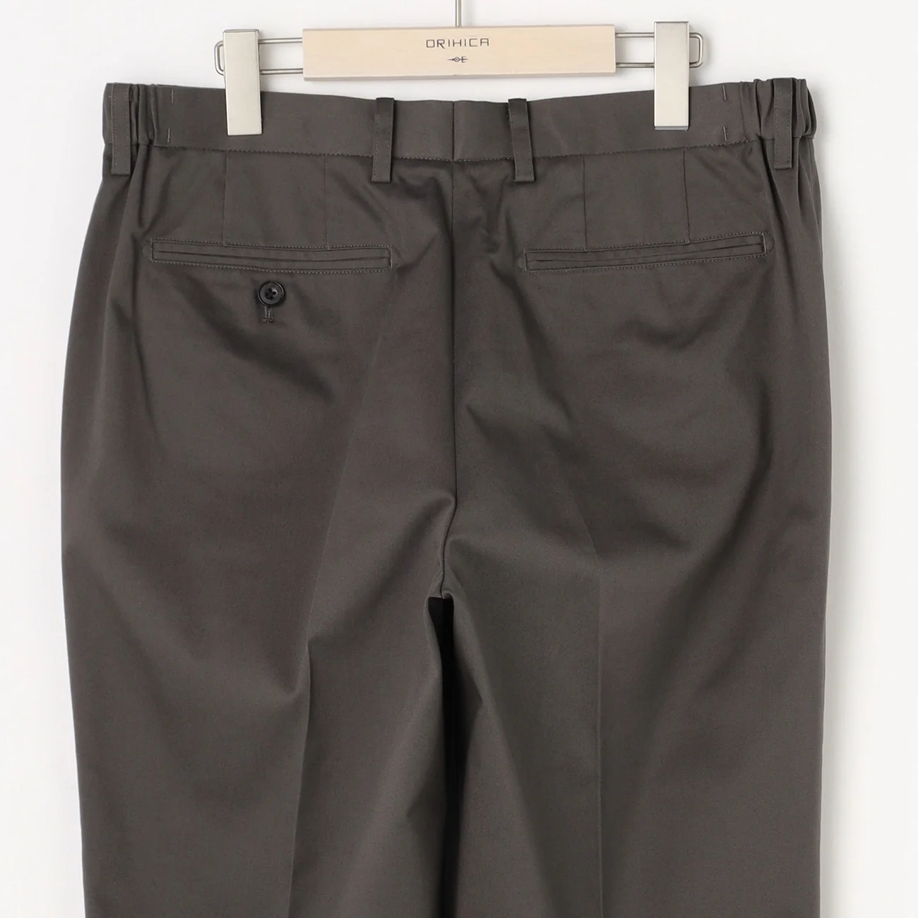 Business Casual Washable Stretch Pants - Charcoal Gray - Image 3
