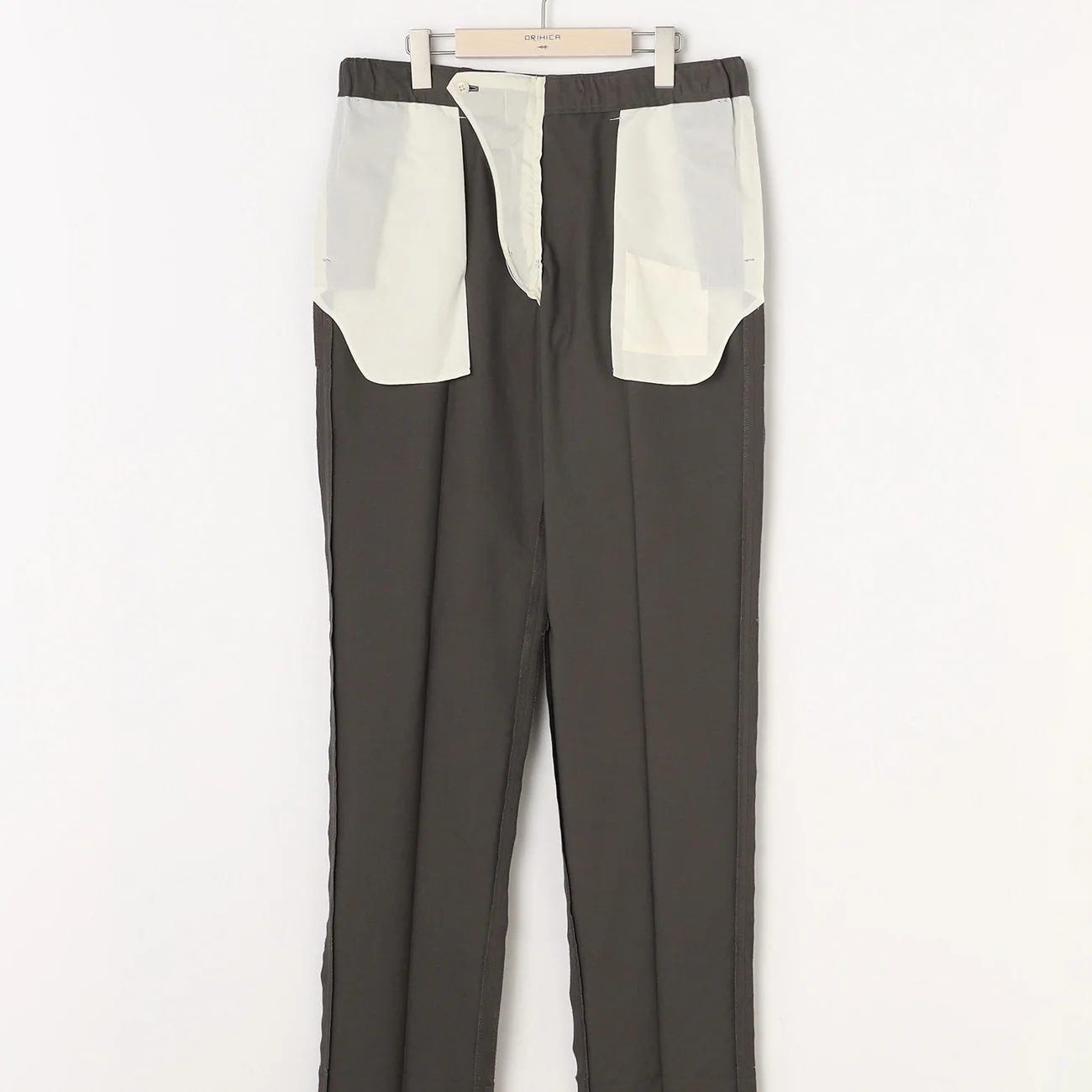 Business Casual Washable Stretch Pants - Charcoal Gray - Image 4
