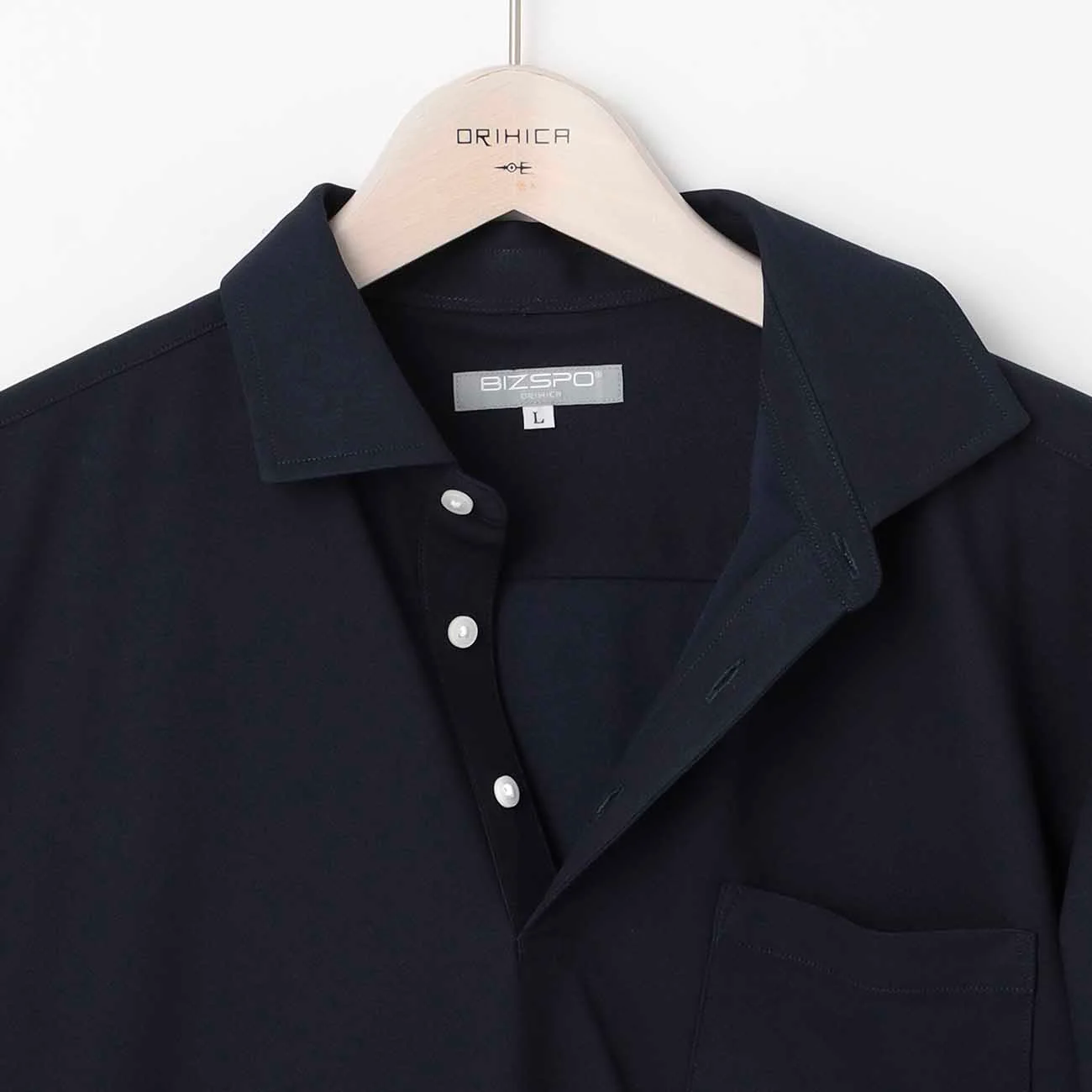 BIZSPO Spread Collar Polo Shirt - Image 7