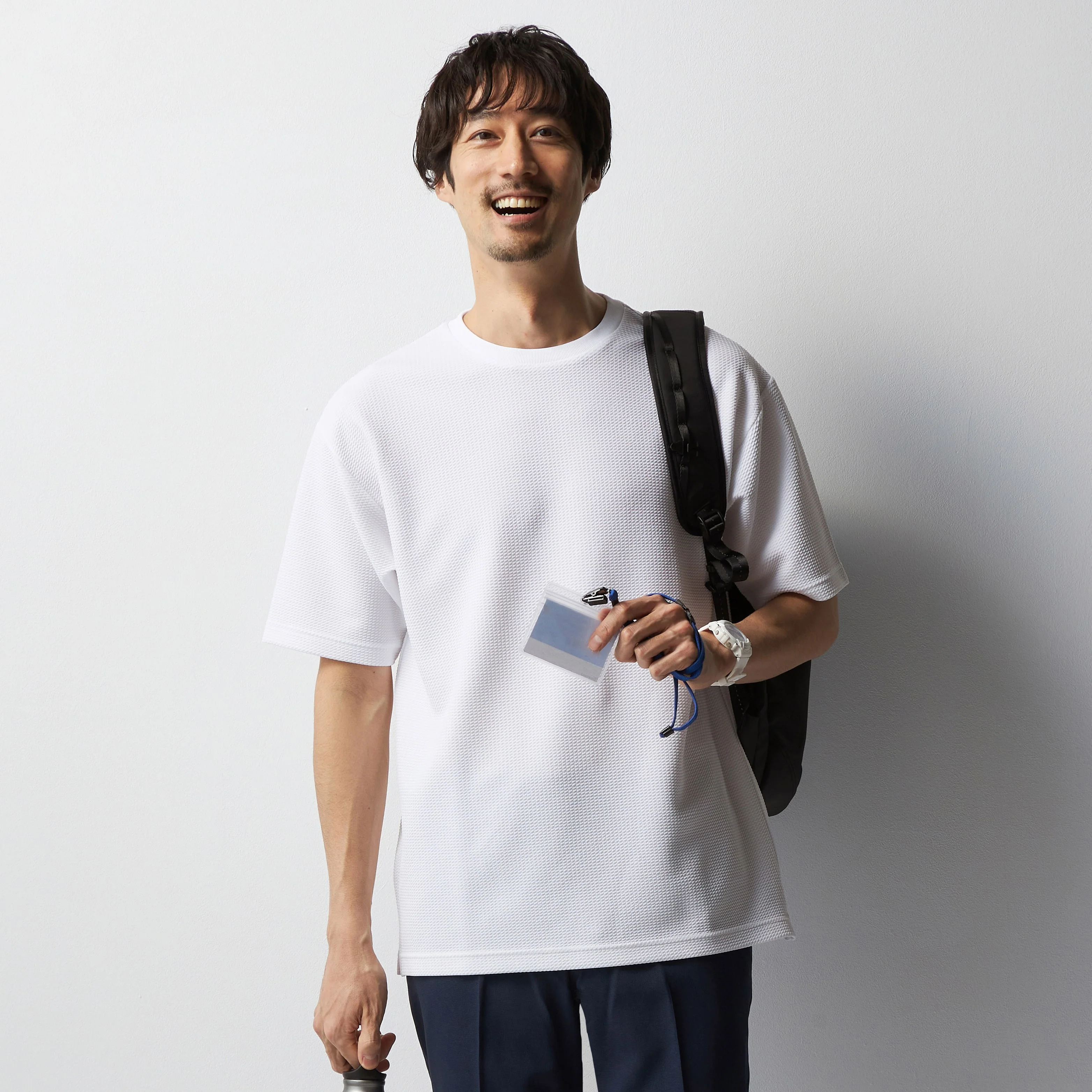 Textured Jacquard T-Shirt