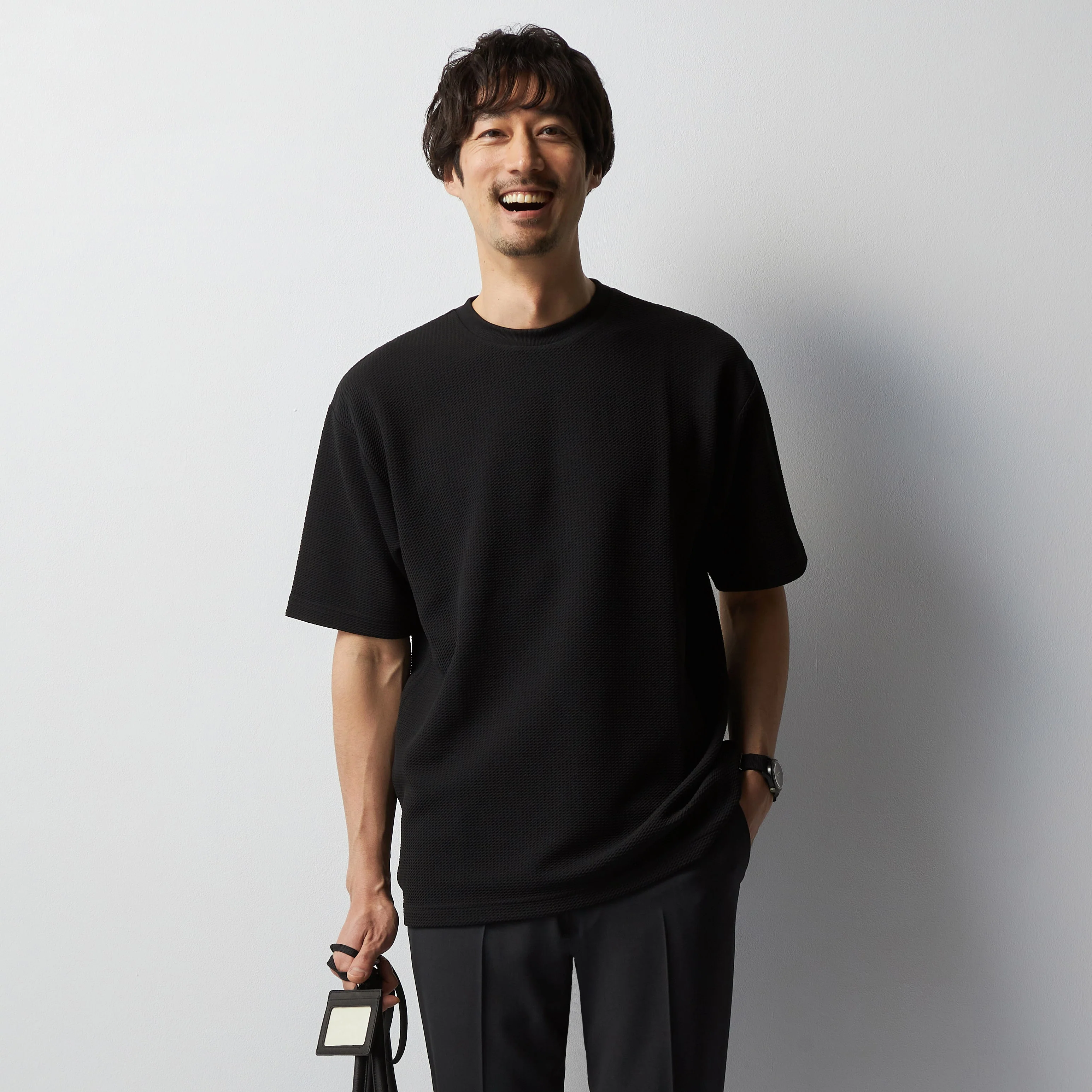 Textured Jacquard T-Shirt - Image 12