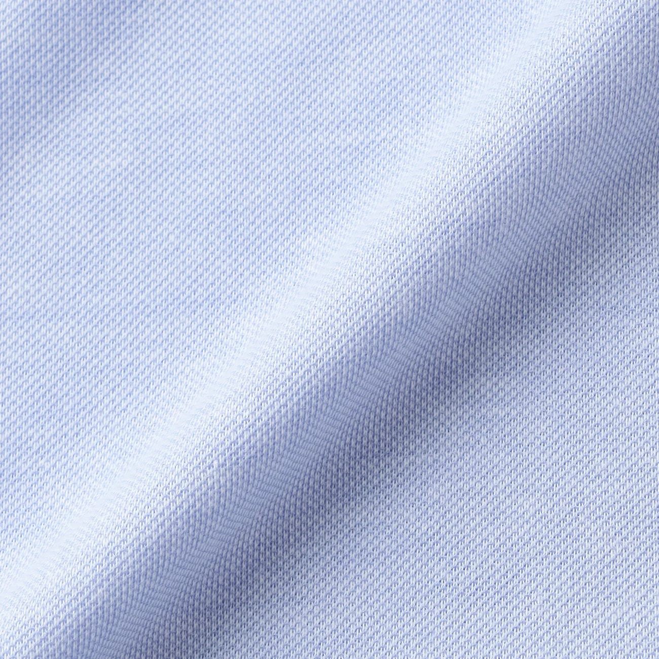 Button Front Polo Shirt - Blue - Image 6