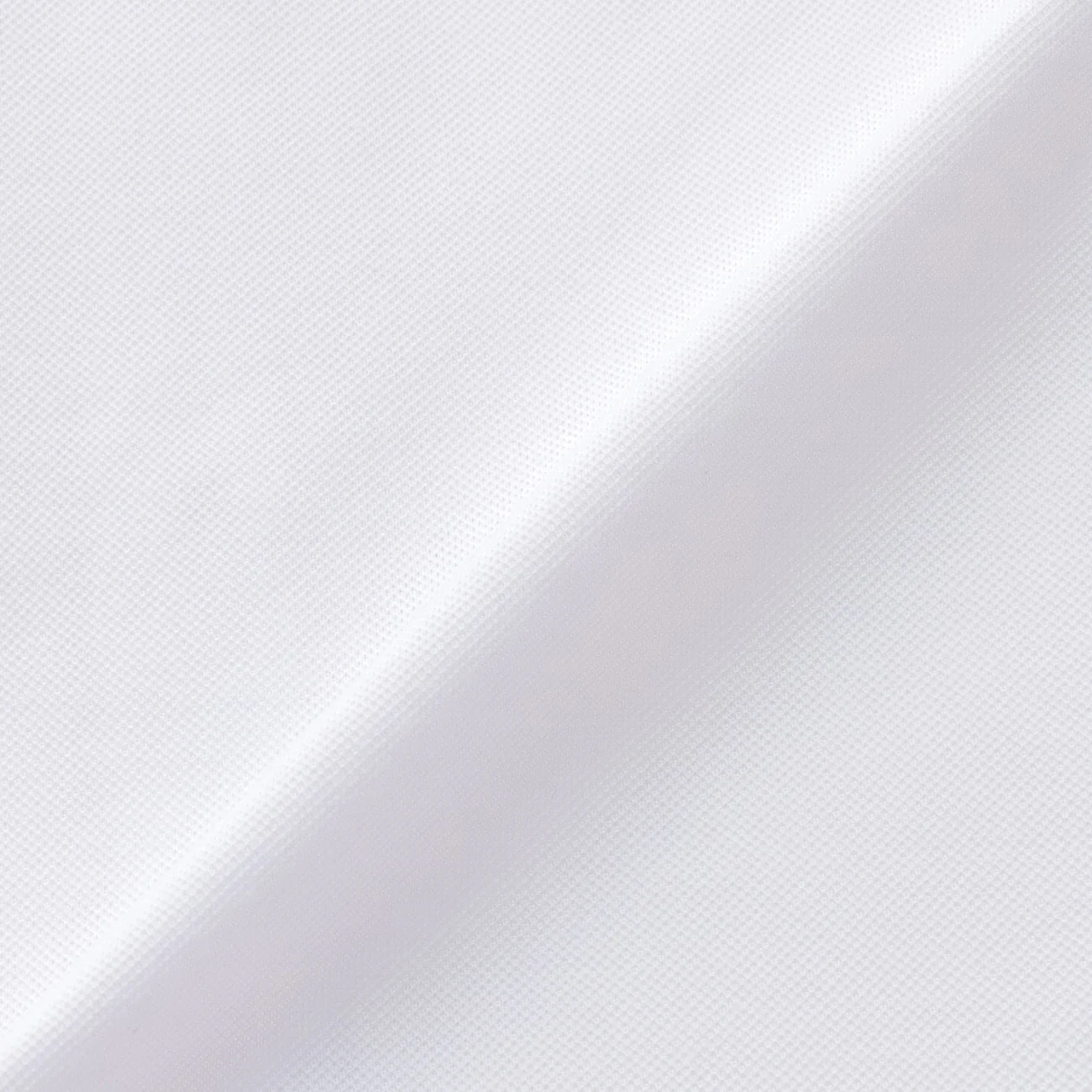 Button Front Polo Shirt - White - Image 6