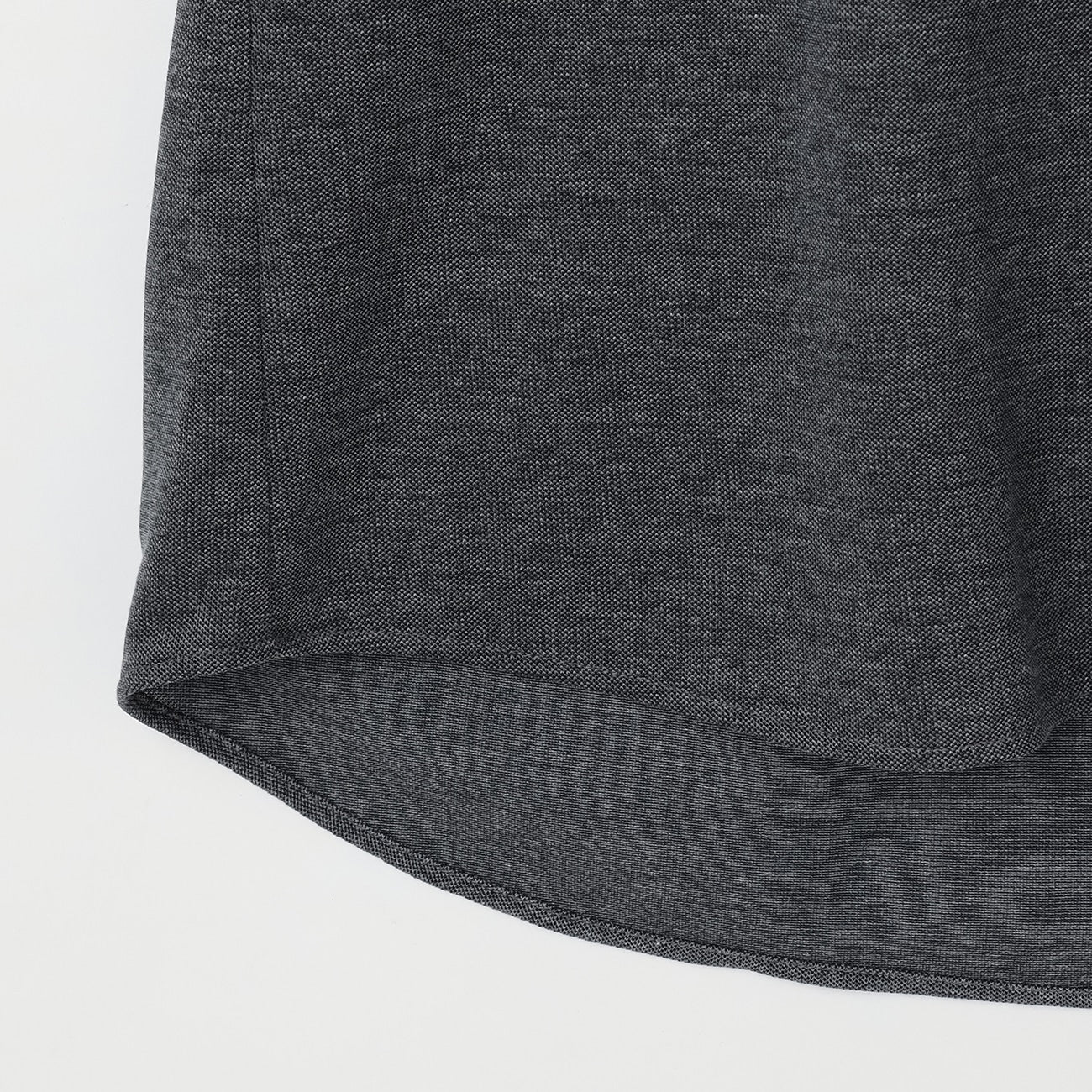 Button Front Skipper Polo Shirt - Gray - Image 5