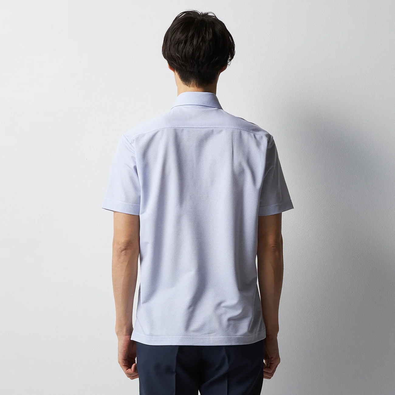 Twill Spread Collar Polo Shirt - Image 4