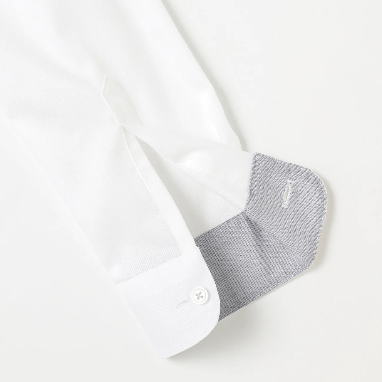 Women's Super Non-Iron Cotton Skipper Collar Shirt - White - Image 6