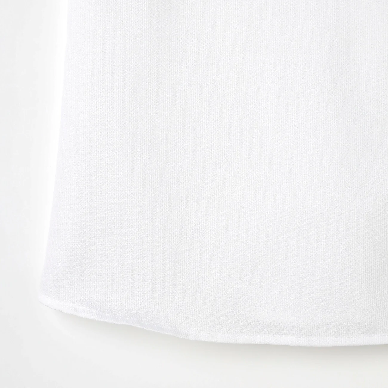 Women's Super Non-Iron Cotton Skipper Collar Shirt - White - Image 7