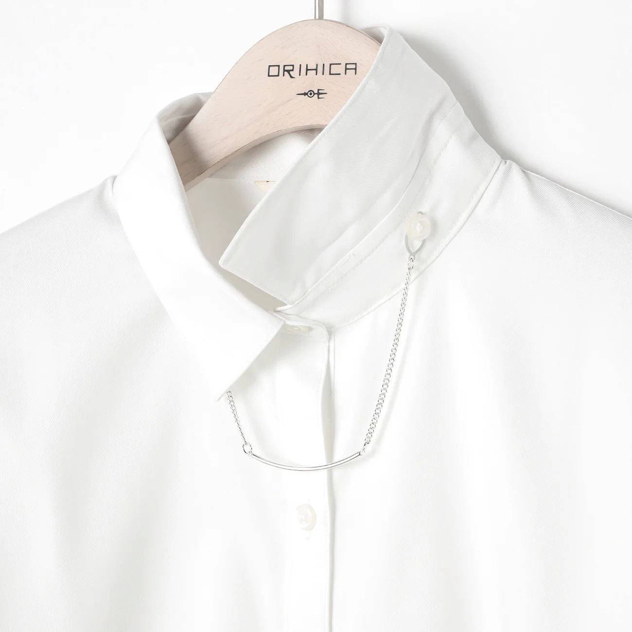 3-Way Point Collar Shirt - White - Image 9