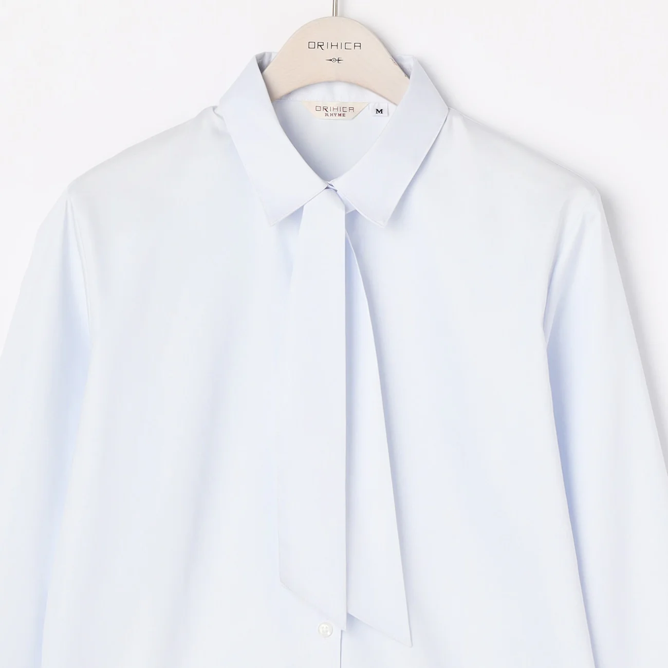 3-Way Point Collar Shirt - Blue - Image 10