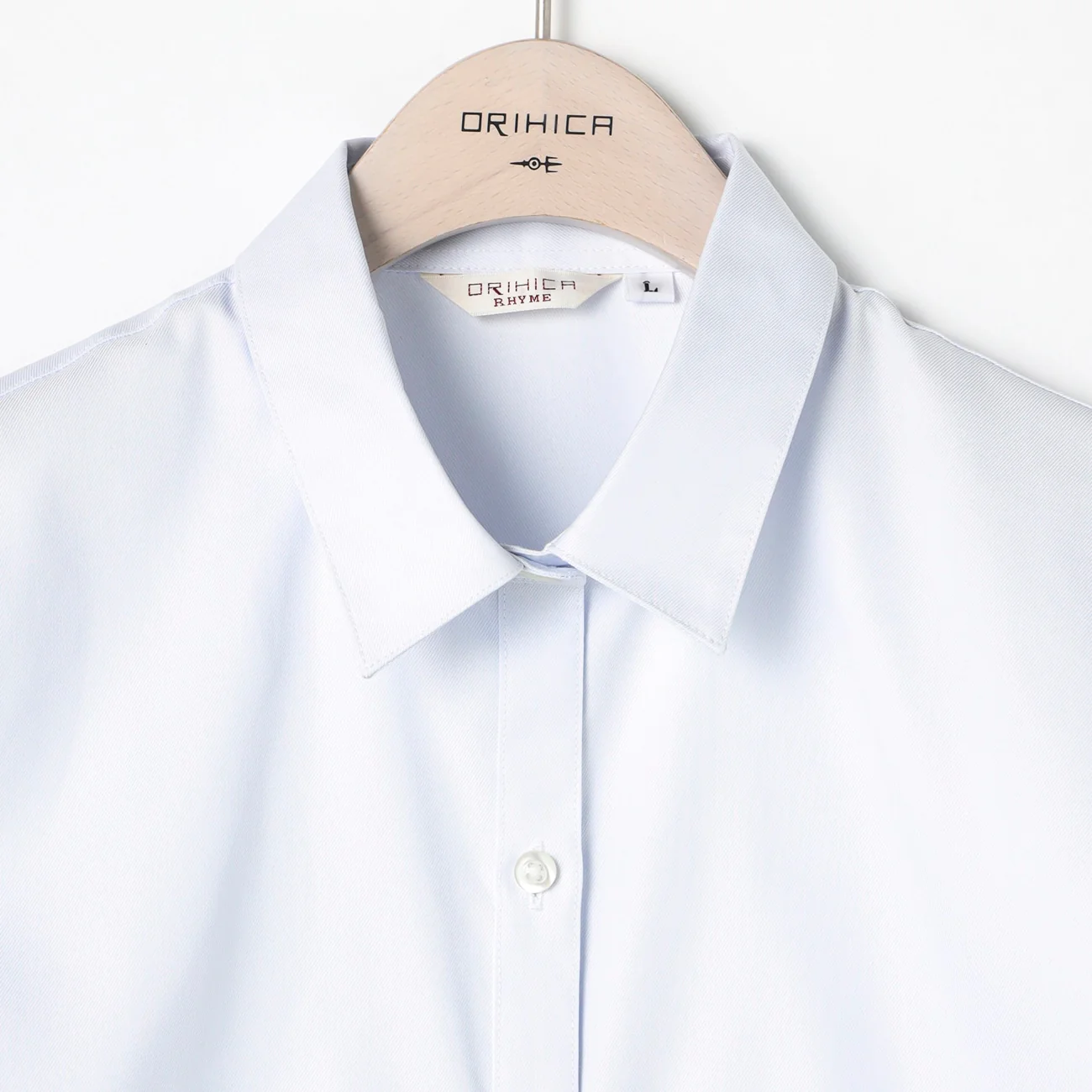 3-Way Point Collar Shirt - Blue - Image 11