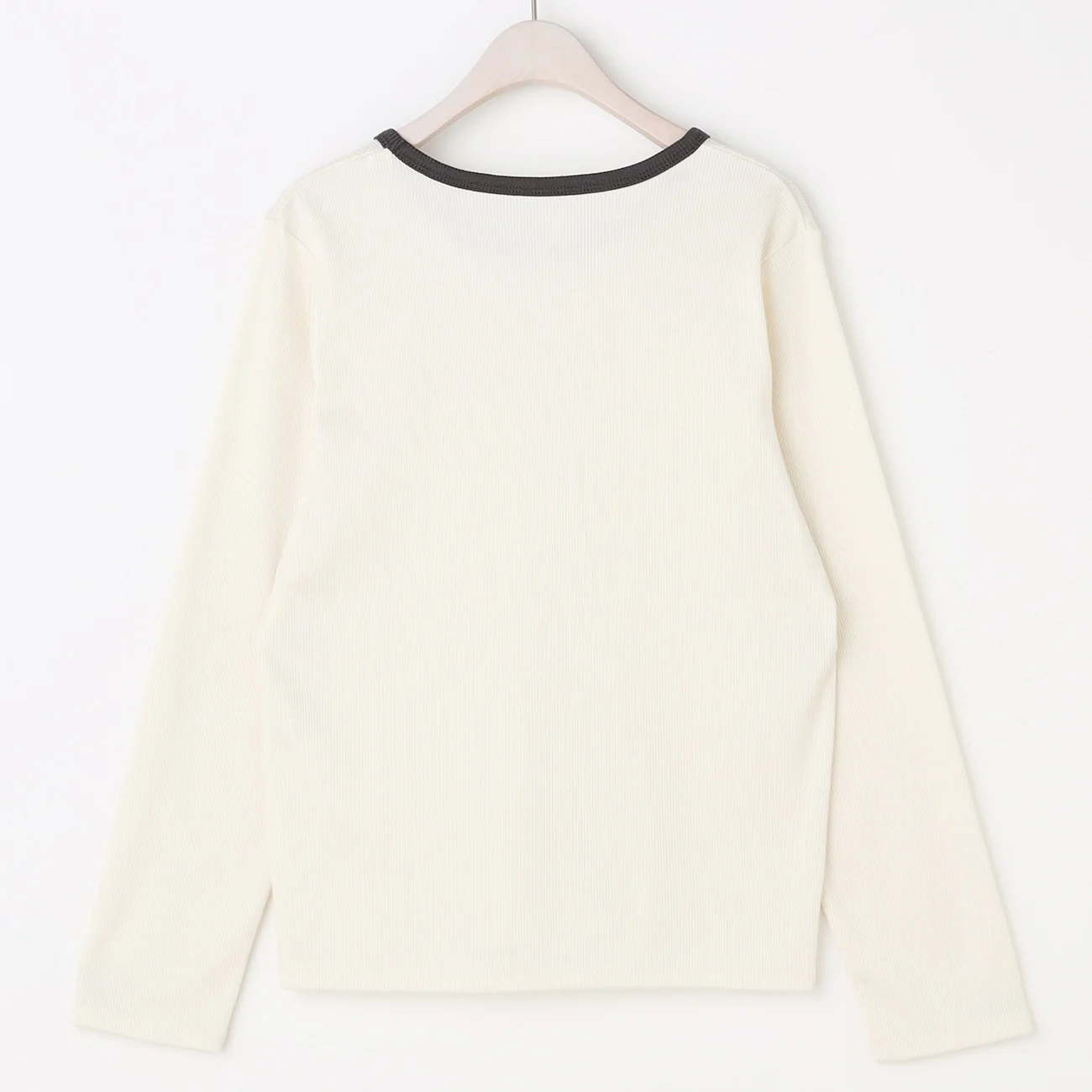 Color-Block Ribbed Knit Top - Image 4