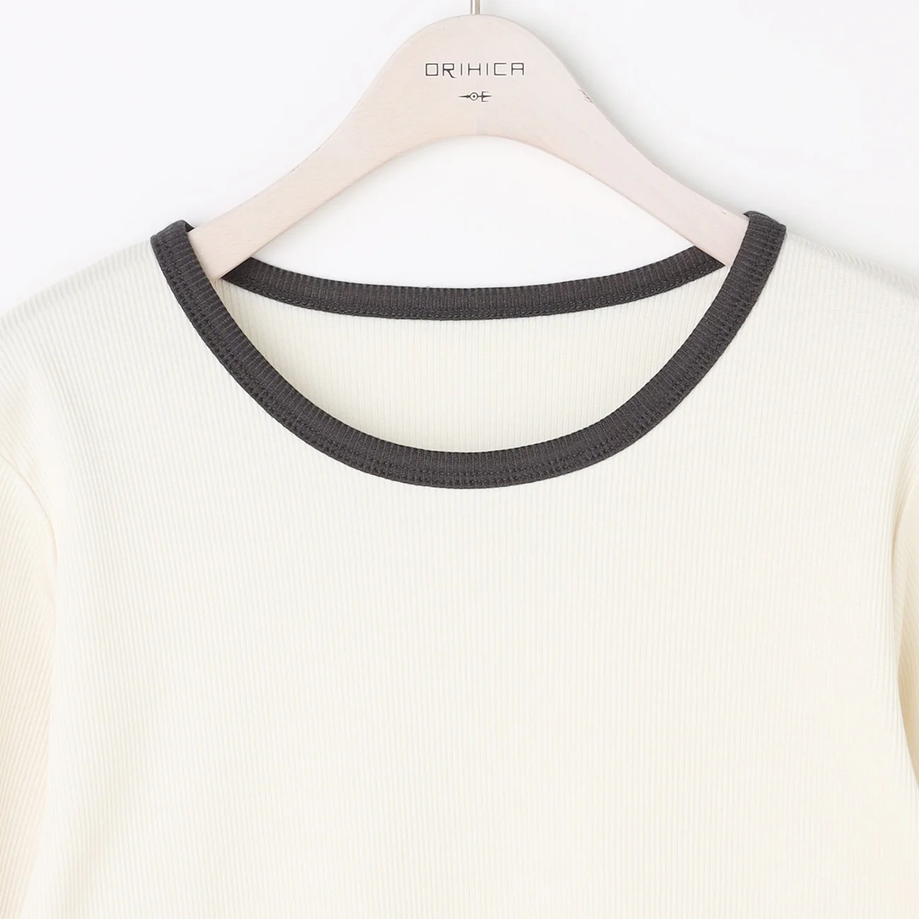 Color-Block Ribbed Knit Top - Image 5