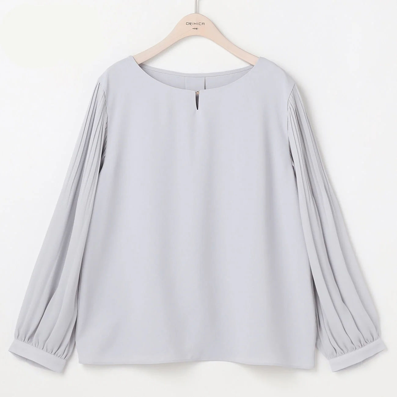 Stretch Pleated Sleeve Blouse - Image 16