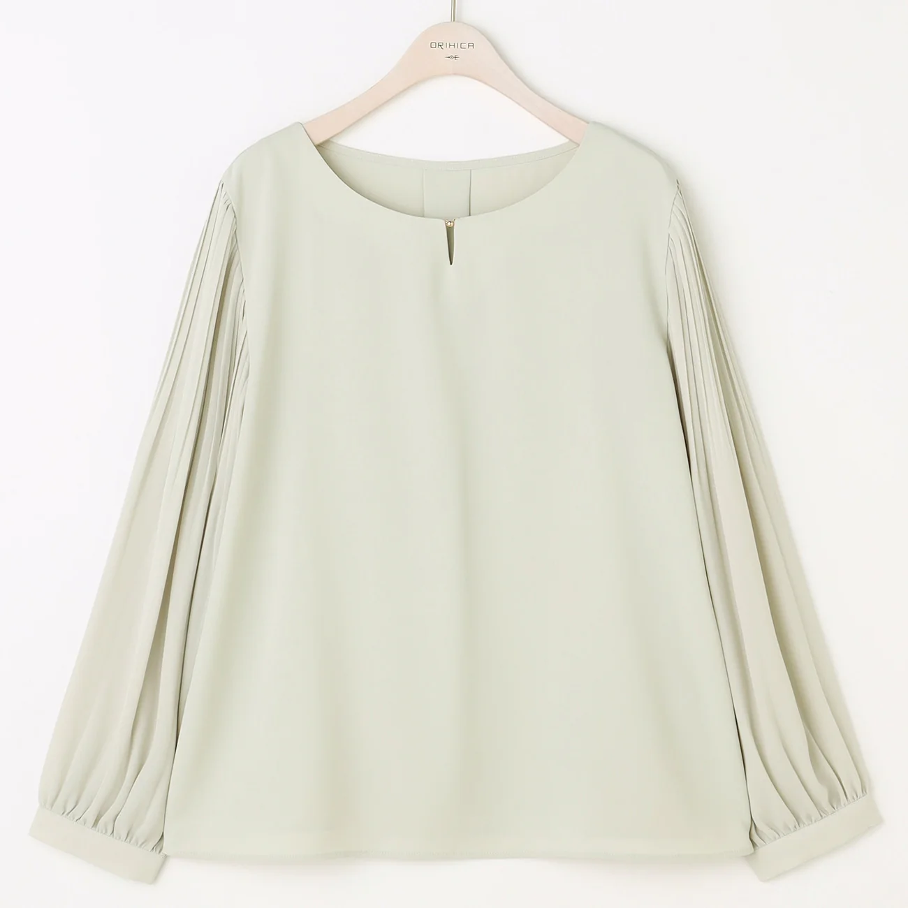 Stretch Pleated Sleeve Blouse - Image 23