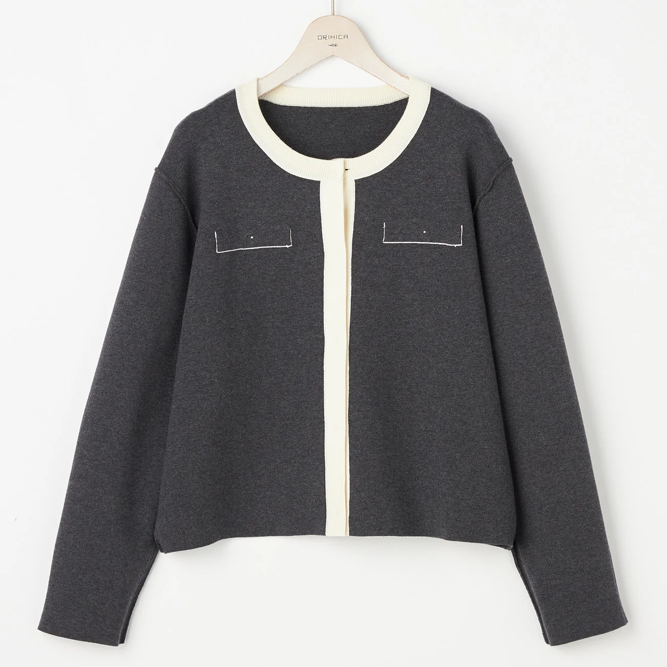 Compact Knit Jacket - Image 10