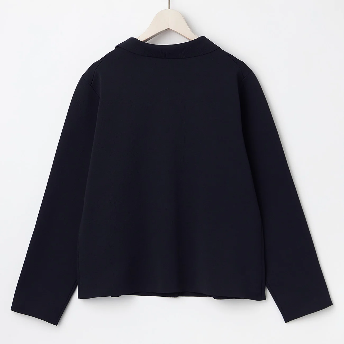 Collared Knit Jacket - Image 2