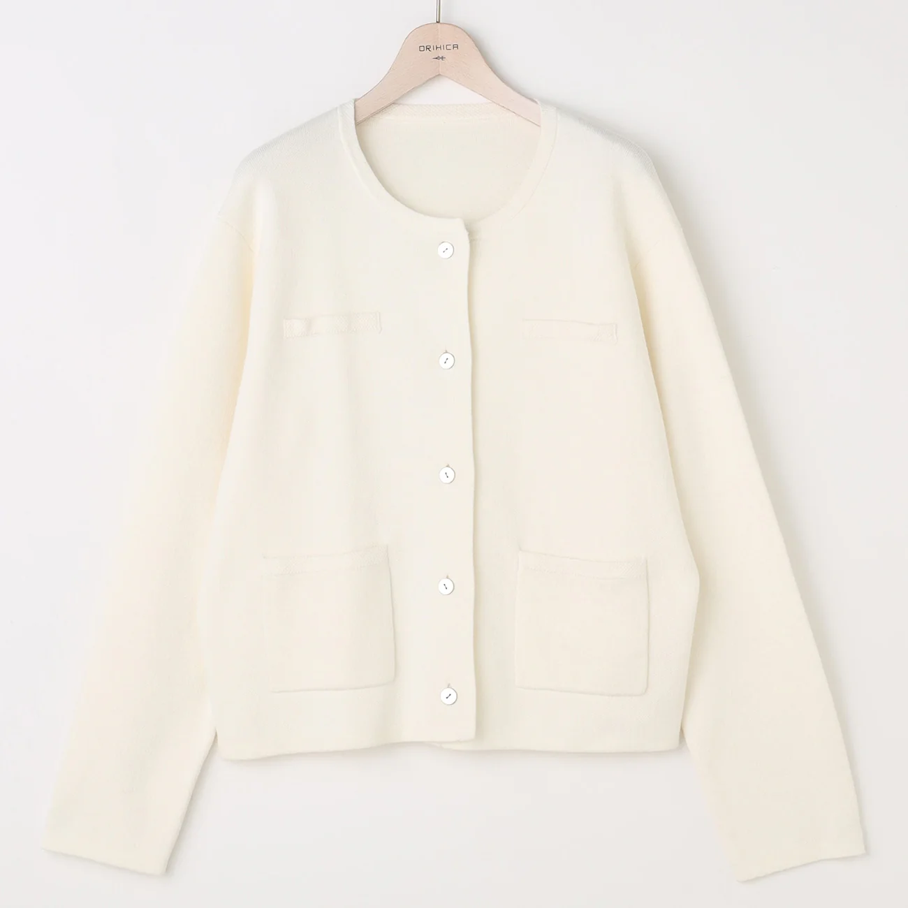Knit Jacket with Chest Pocket - Image 2